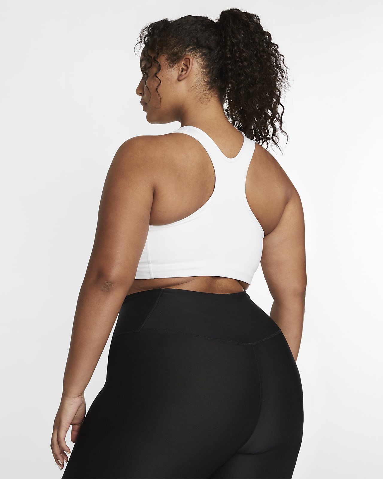 Nike Swoosh Women's Medium-Support Non-Padded Sports Bra (Plus size)