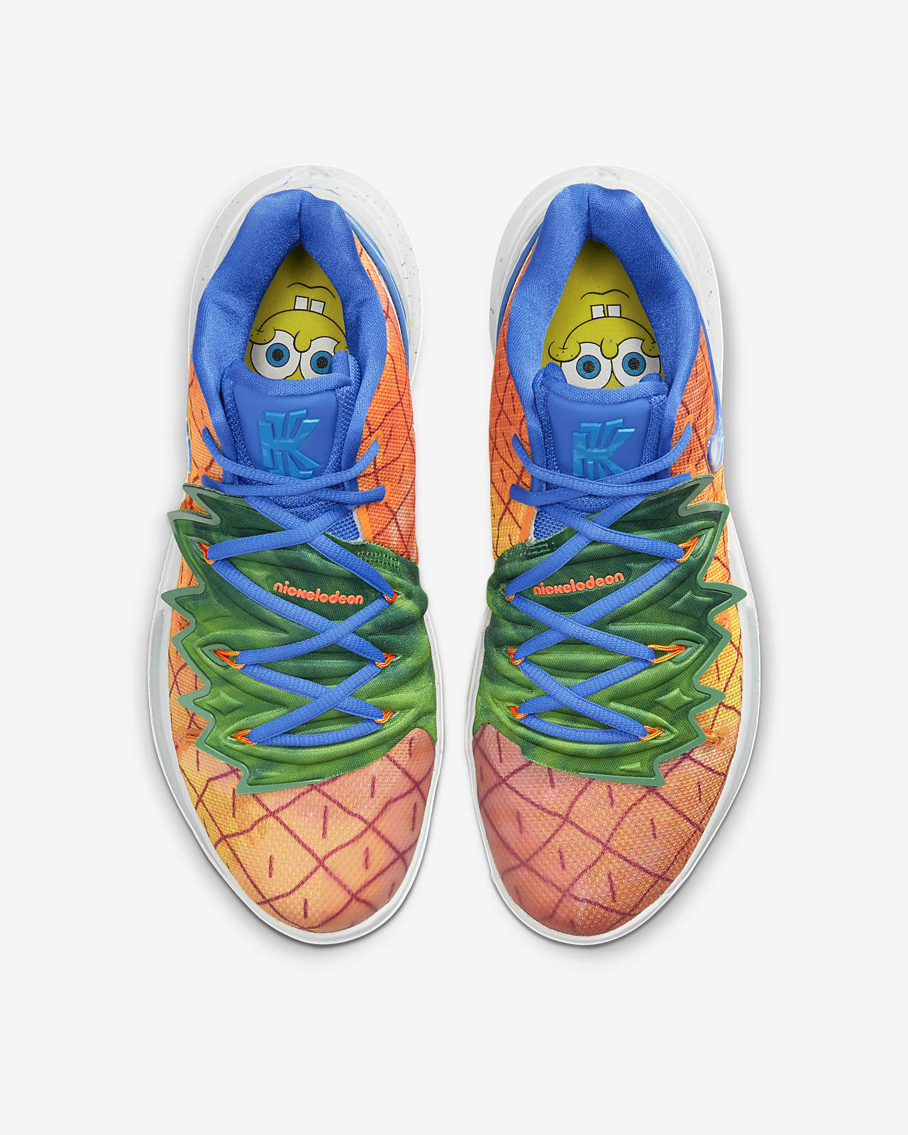 Nike Kyrie 5 Spongebob Pineapple House Cj6950 800 shoes
