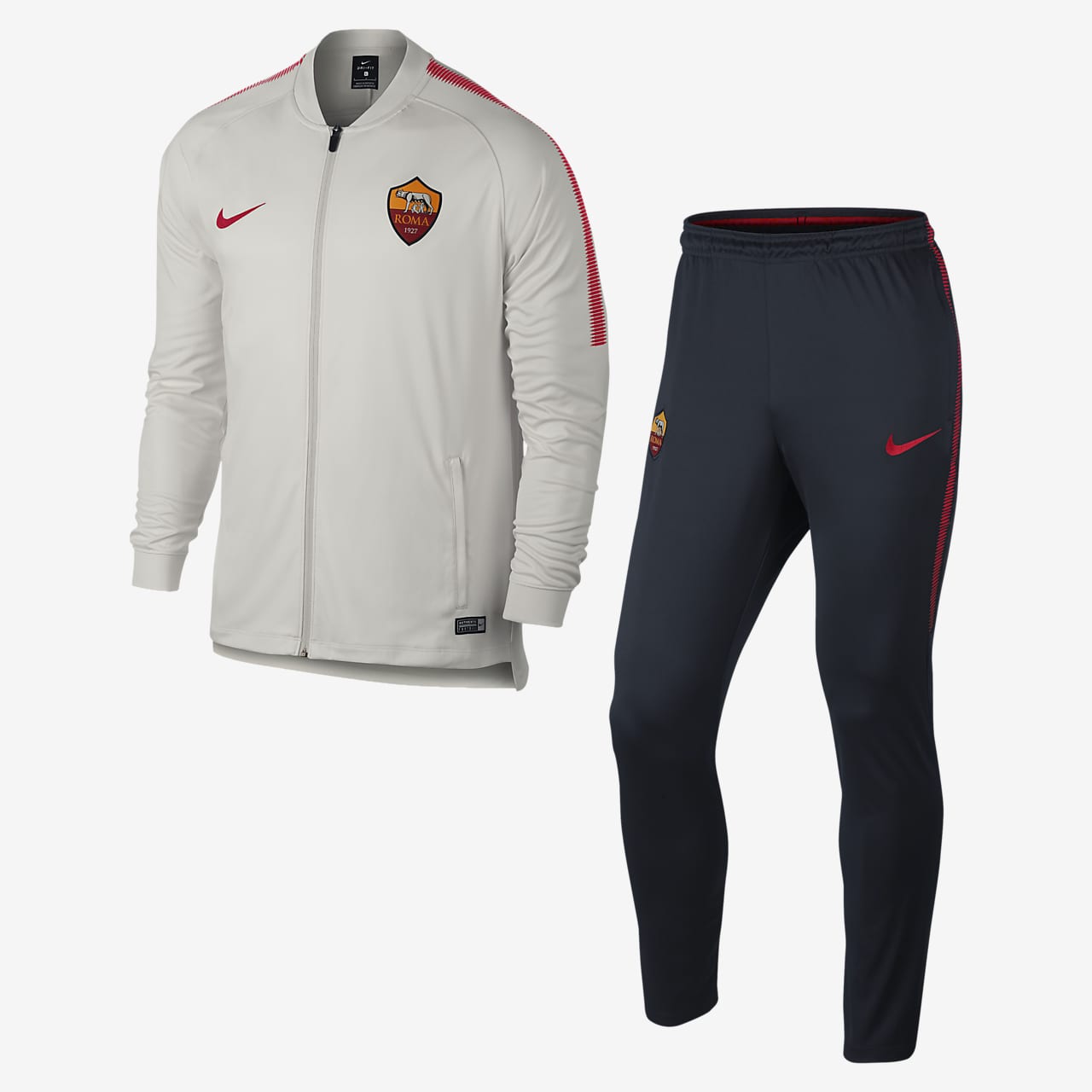 Conjunto de entrenamiento de fútbol para hombre A.S. Roma Dri-FIT Squad.  Nike PR