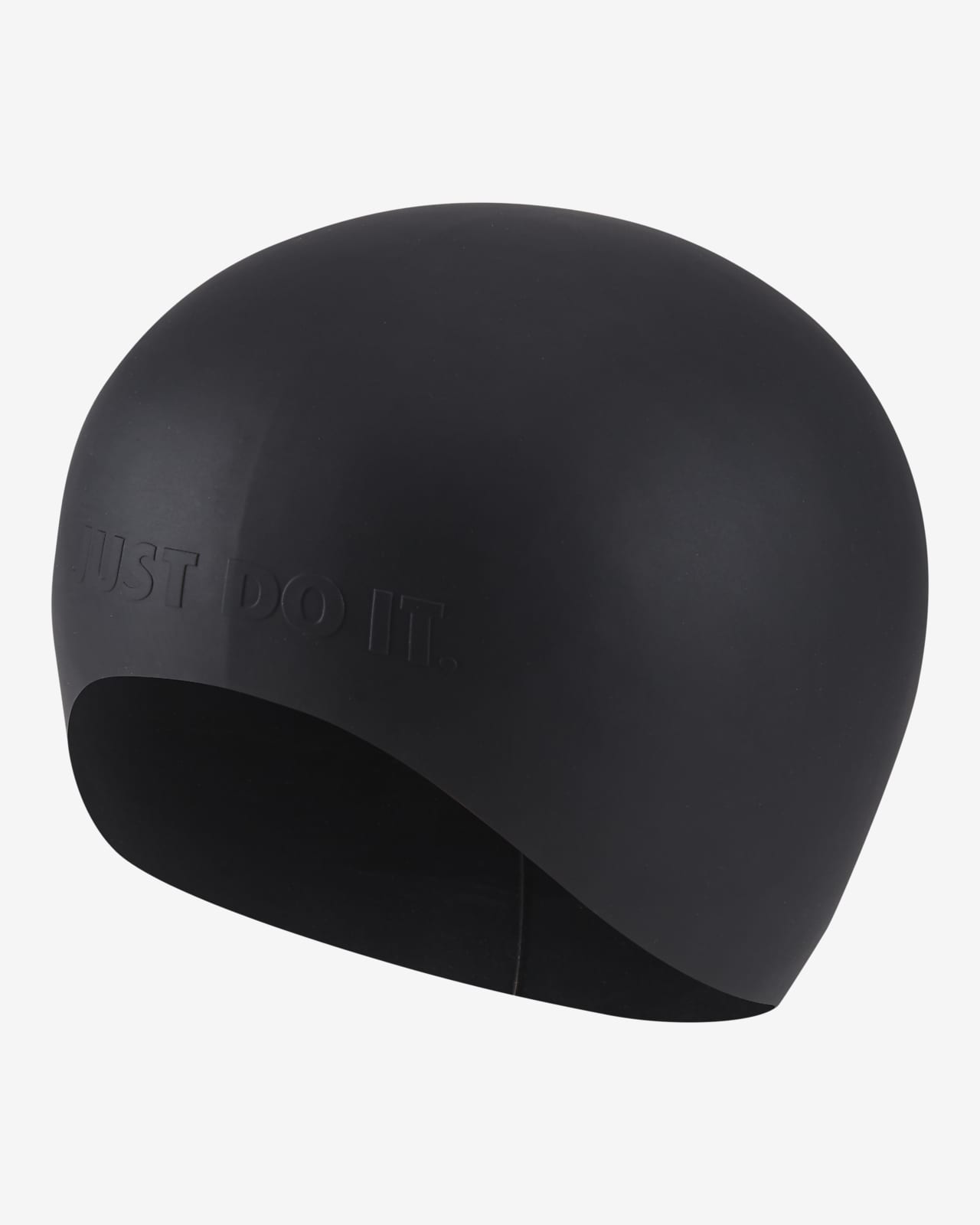 Nike Solid Long Hair Silicone Training Cap.