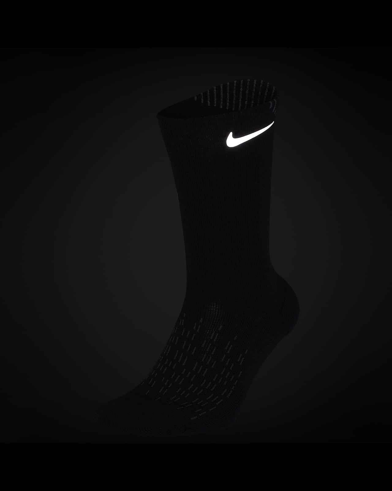 nike spark cushioned crew running socks