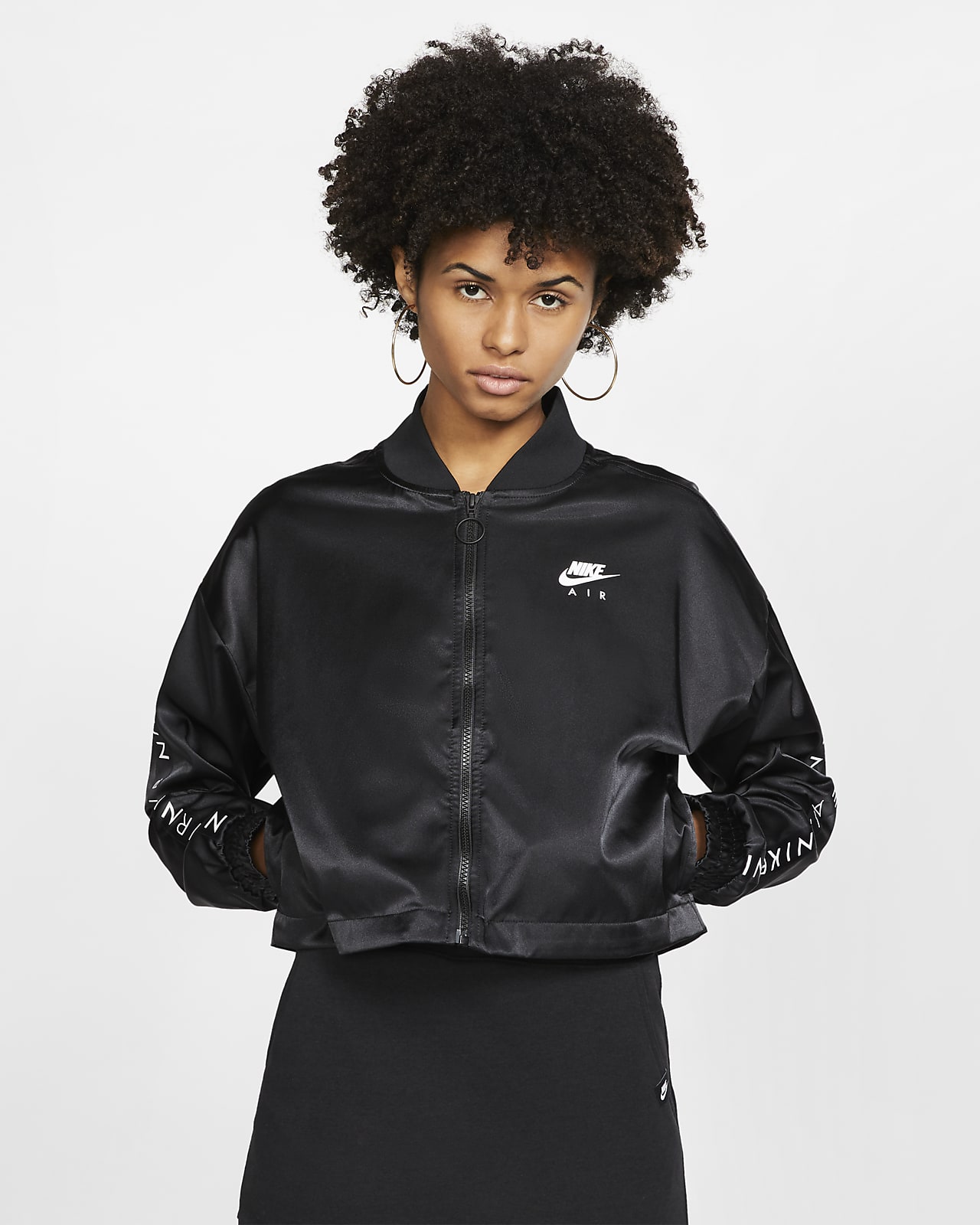 Nike Air Women's Satin Track Jacket 