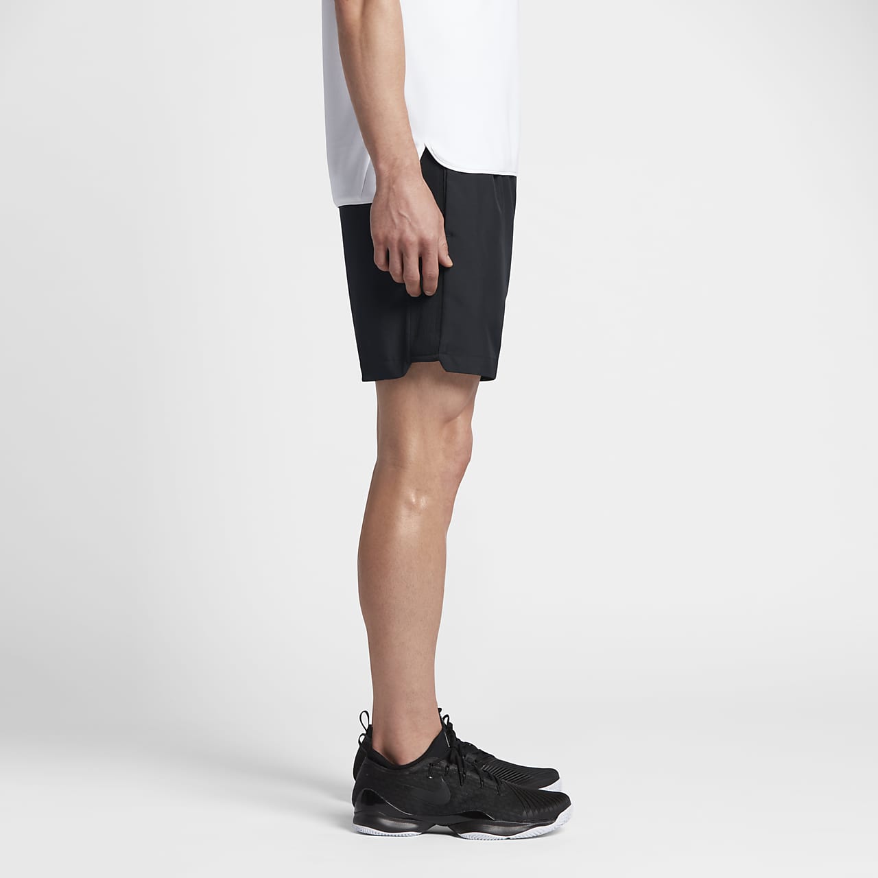 order shop online Vintage Nike Court Tennis Shorts Cotton Blend Black Mens  Size XL