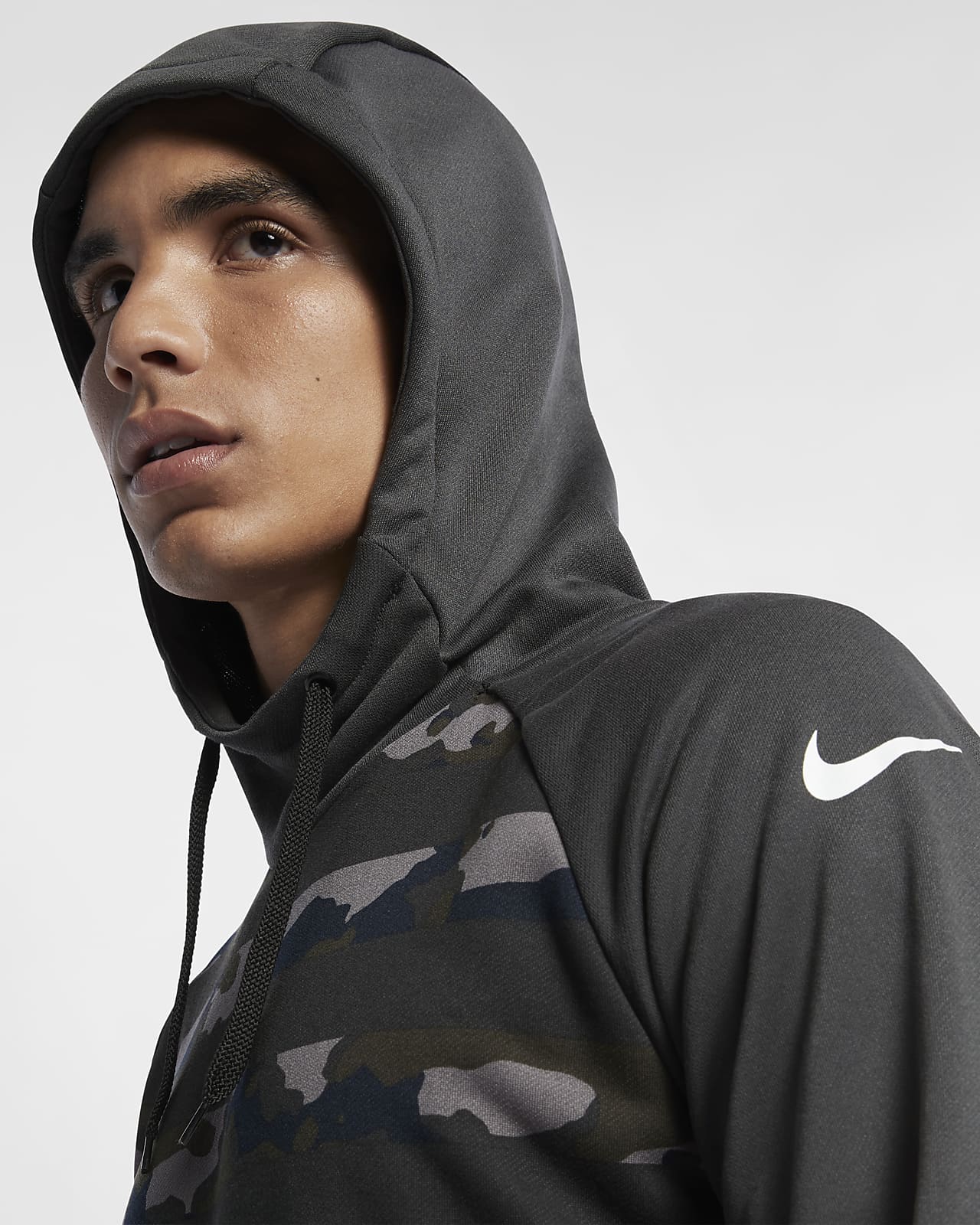 Nike Dri-FIT Men's Camo Training Hoodie 