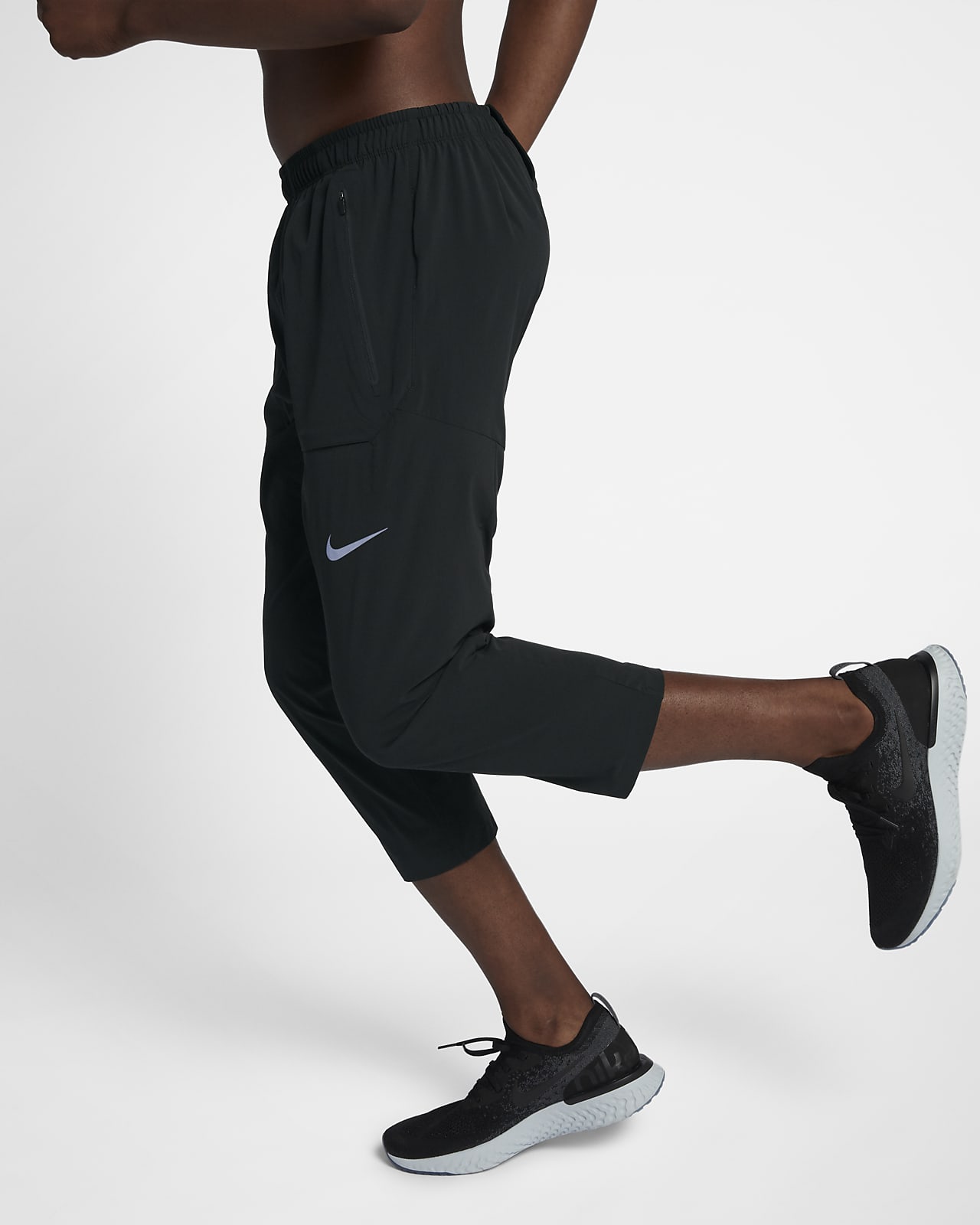 Nike Run Division Essential Hybrid Long Pants Black | Runnerinn