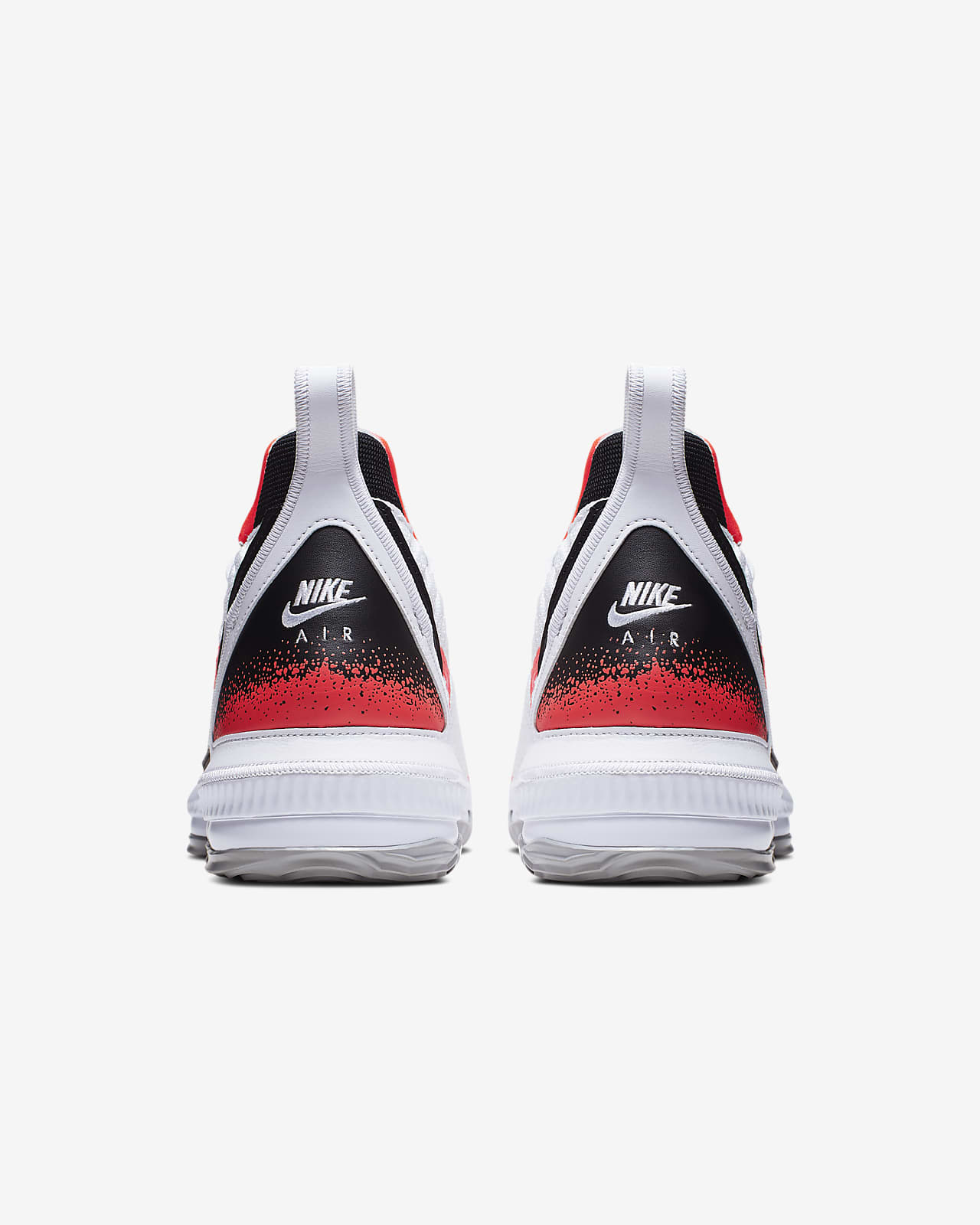 lebron hot lava white