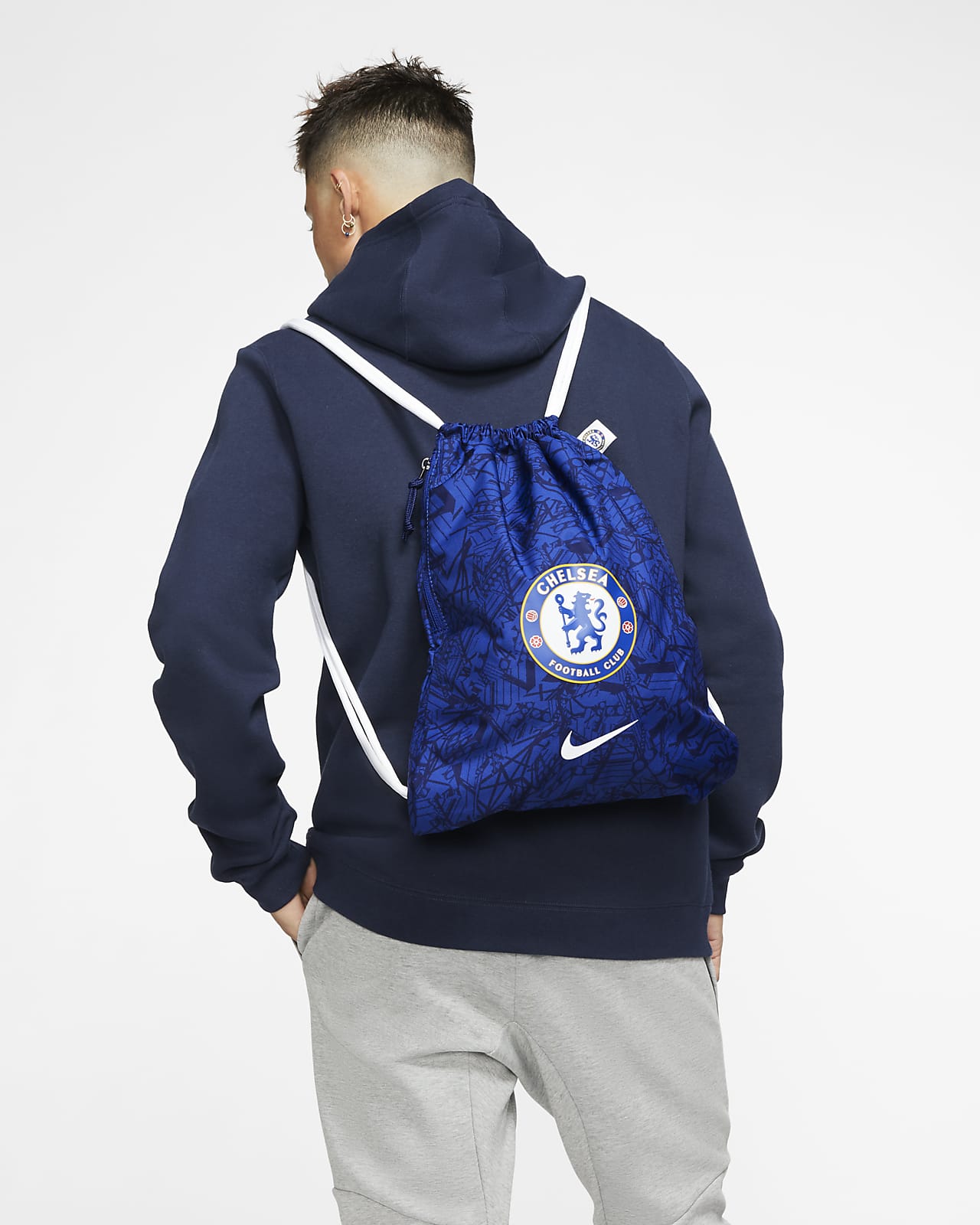 Chelsea FC Gym Bag Blue One Size