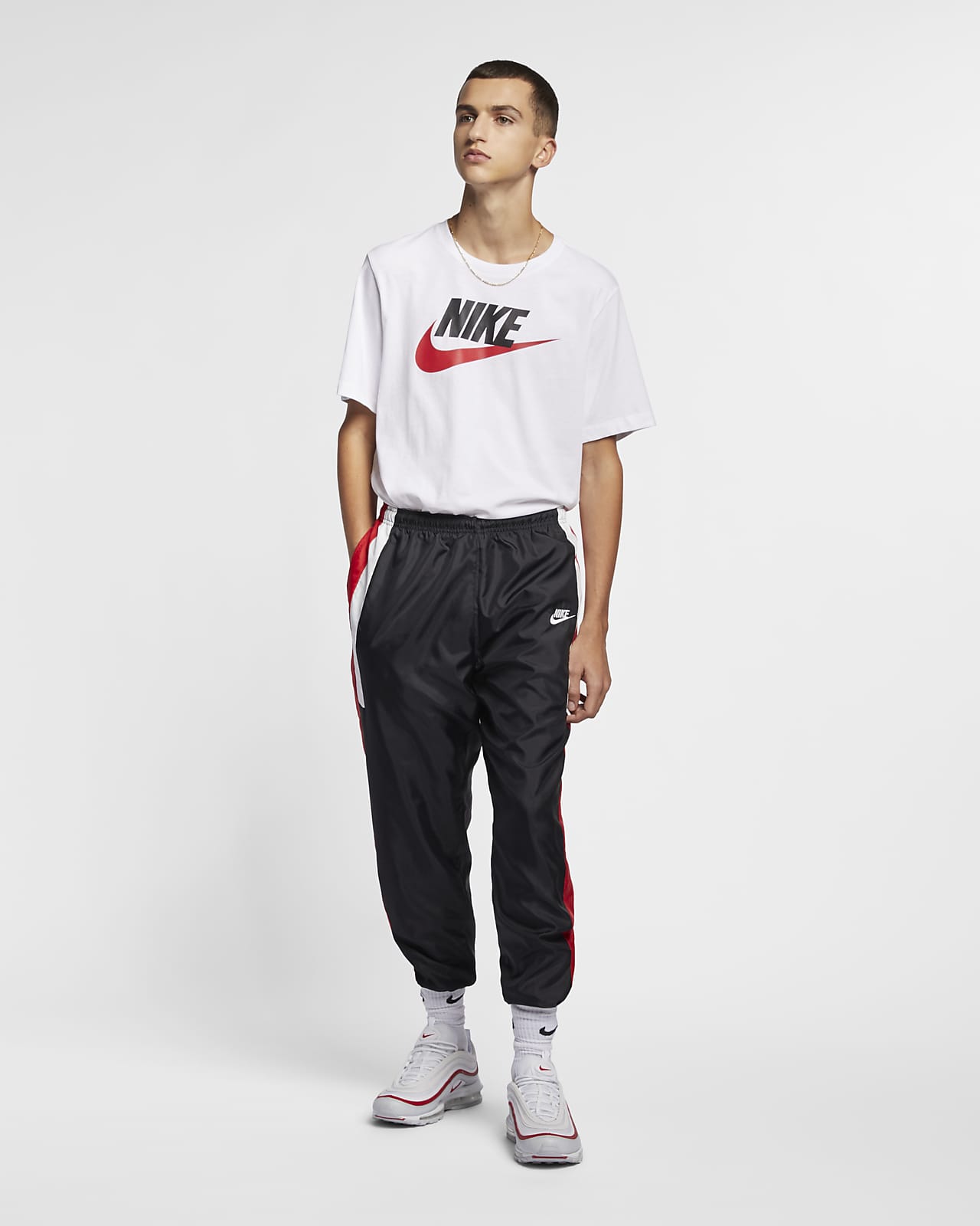 Nike Men's T-Shirt - Black - M