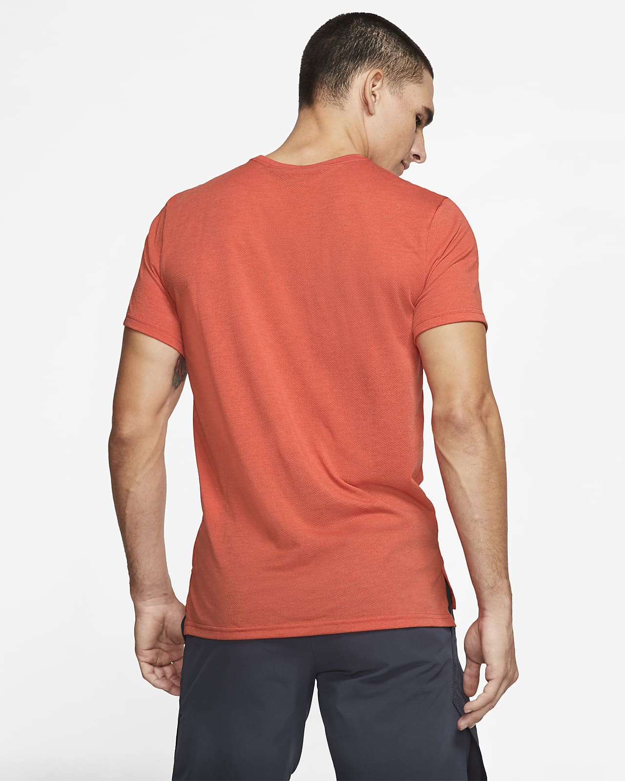 orange nike training top