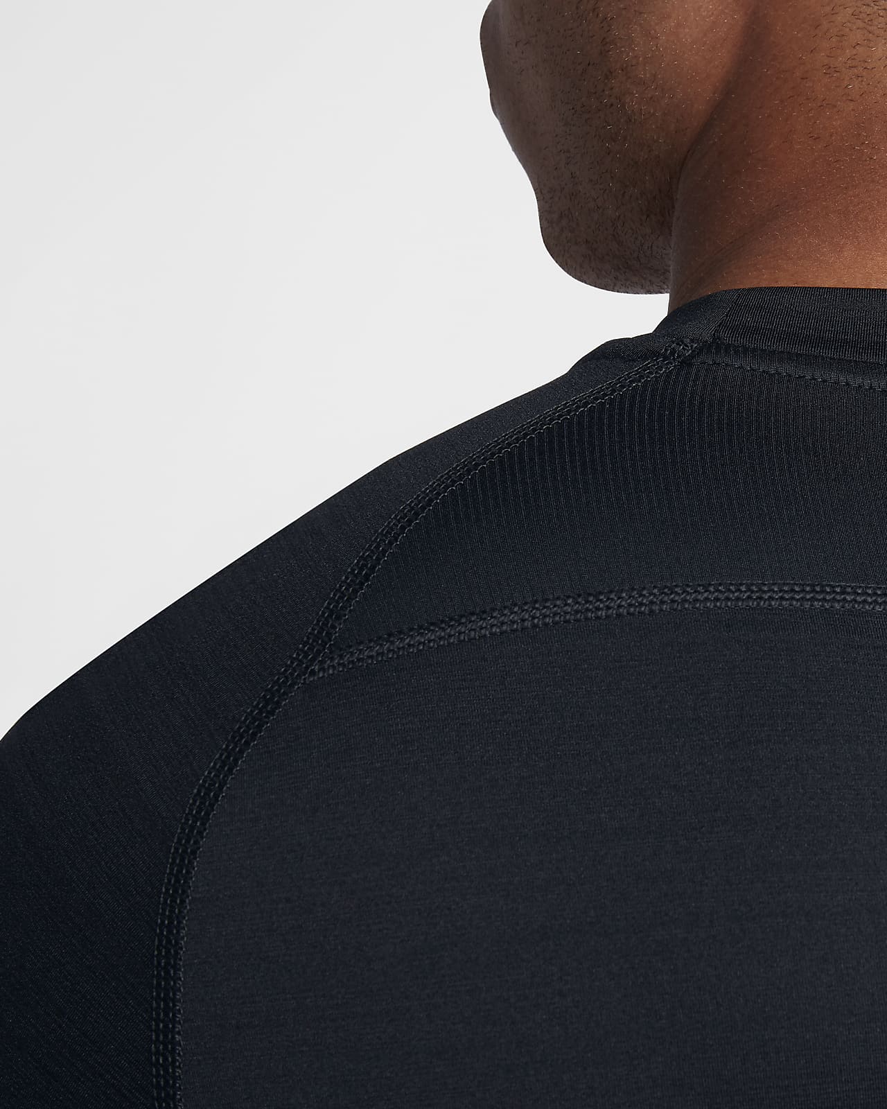 nike black long sleeve thermal pro top