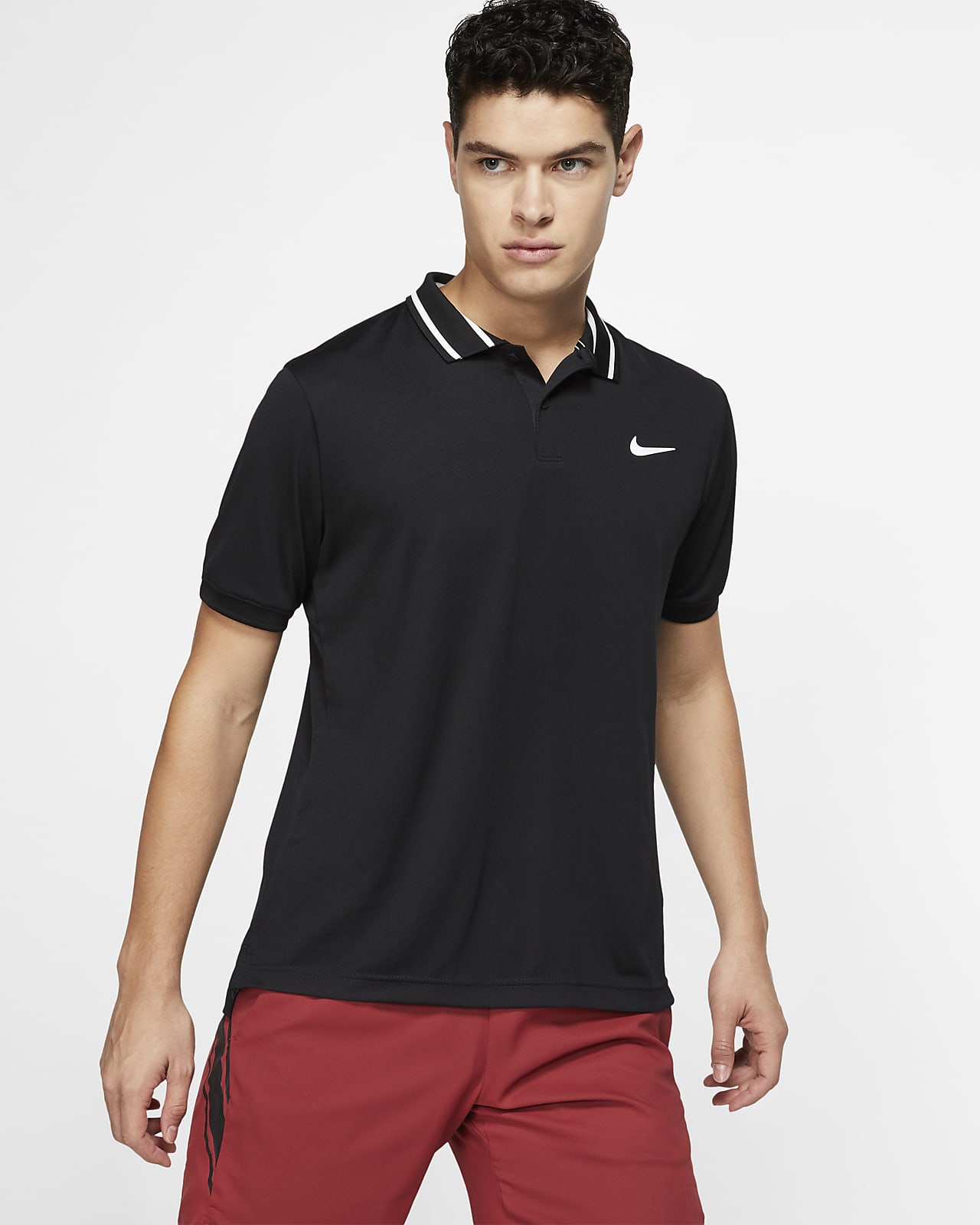 nike court dri fit tennis shirt