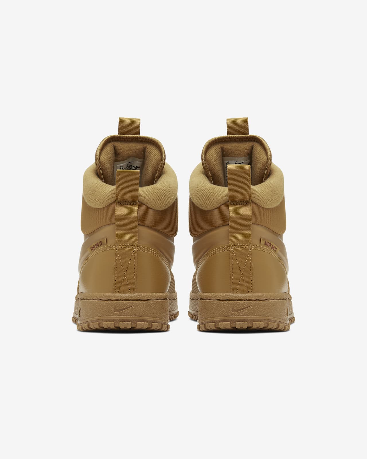 nike path winter sneakers zwart