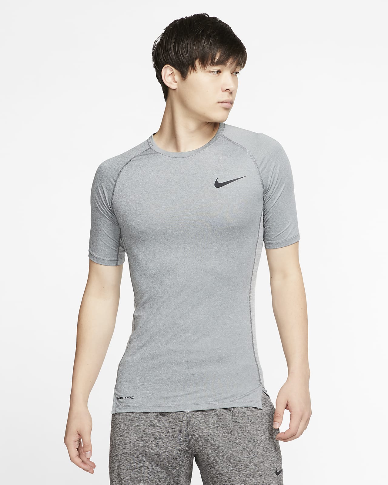 Nike Pro Men's Tight-Fit Short-Sleeve Top. Nike SA
