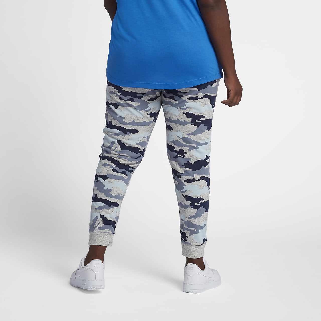 nike women's sportswear gym vintage camo joggers