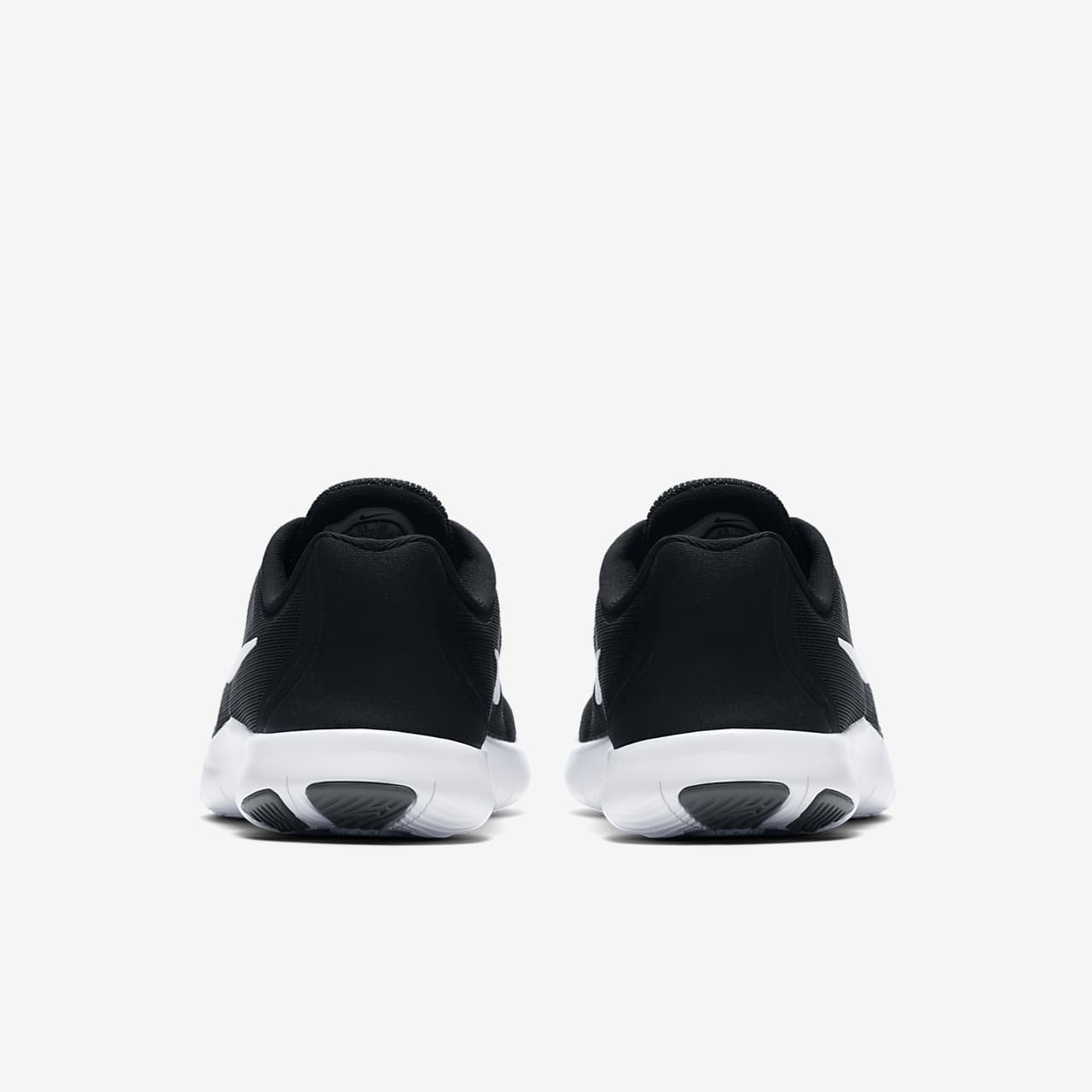 nike flex contact 2 black running shoes