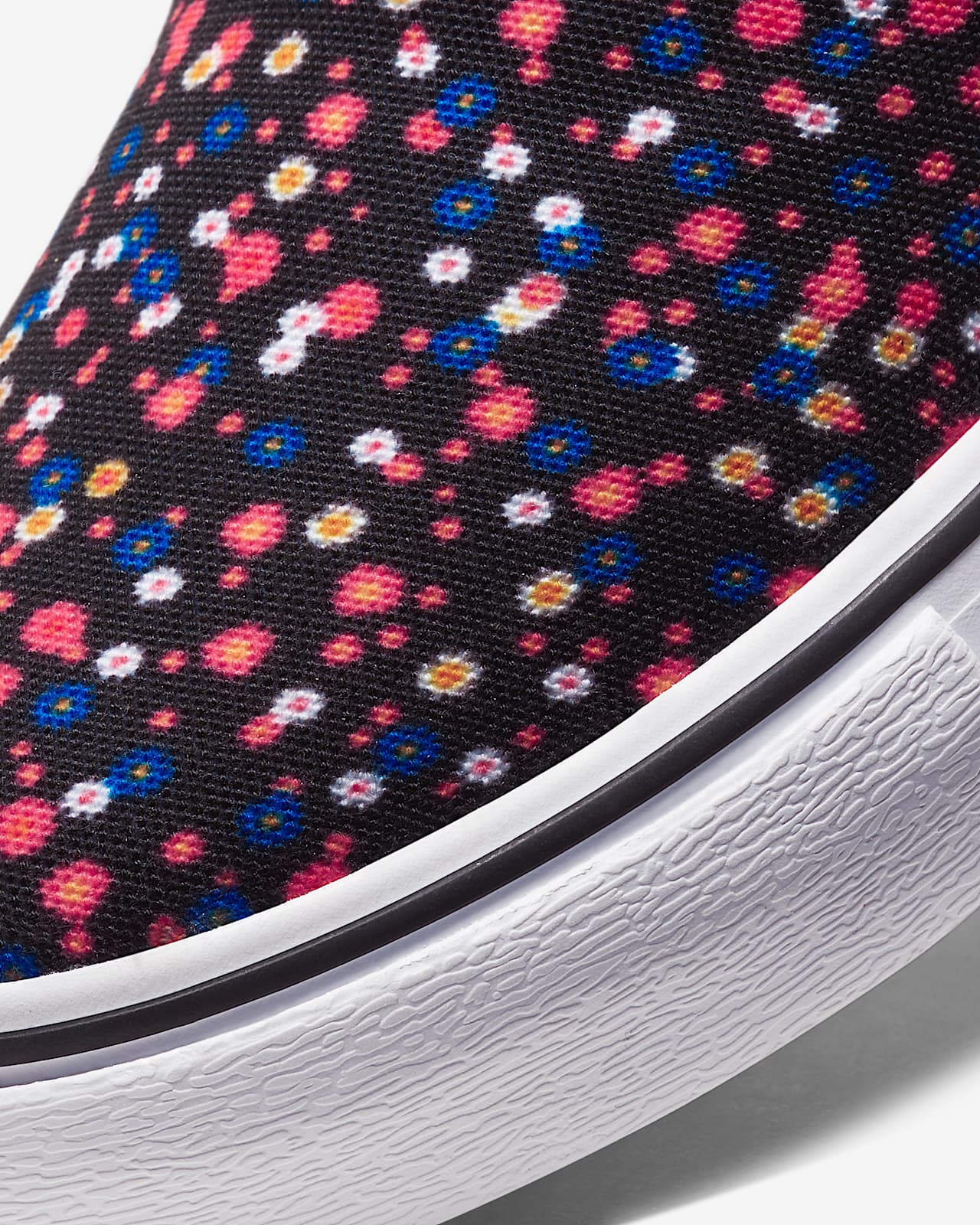 nike royal slip on shoes