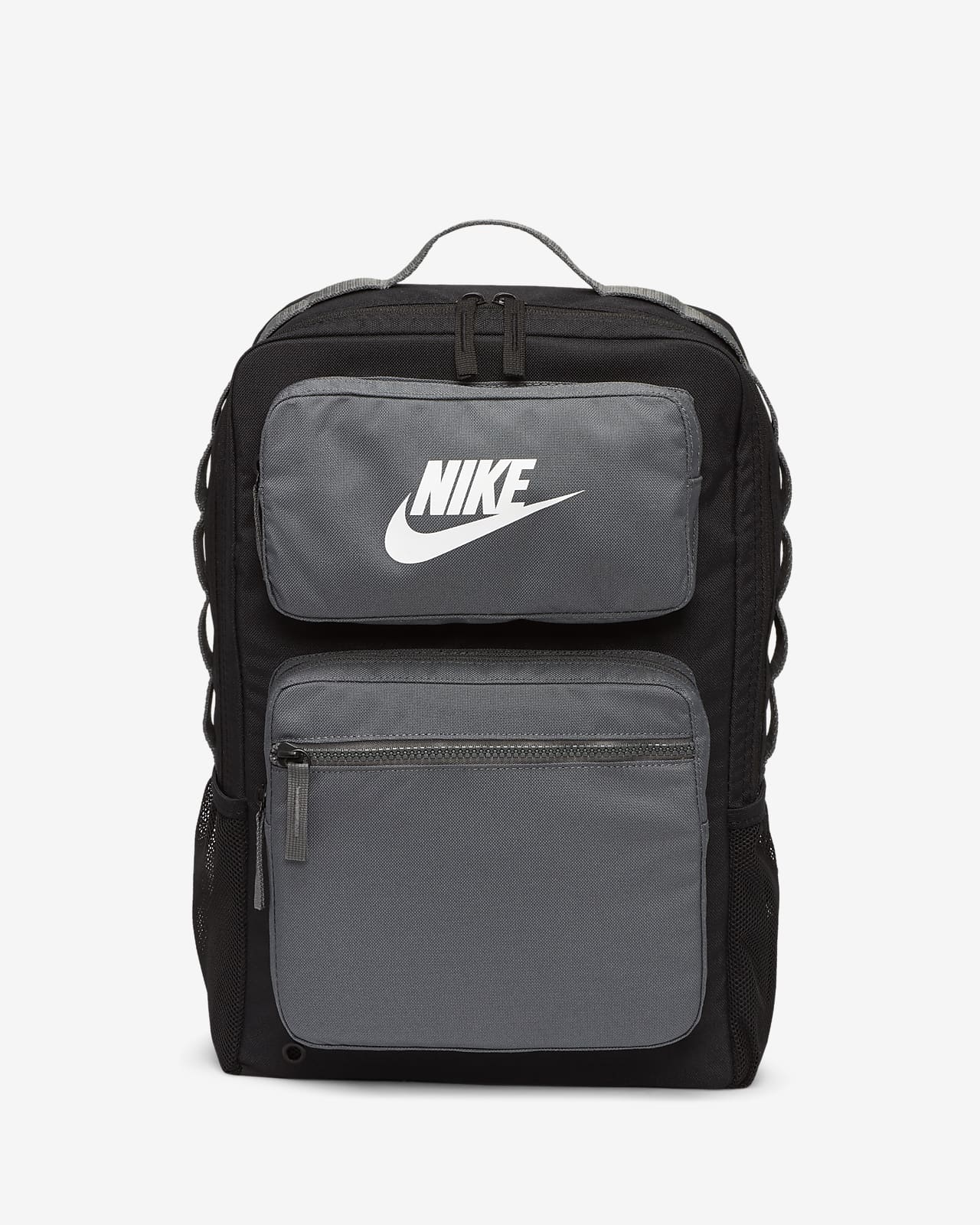 nike backpacks with clips in the front
