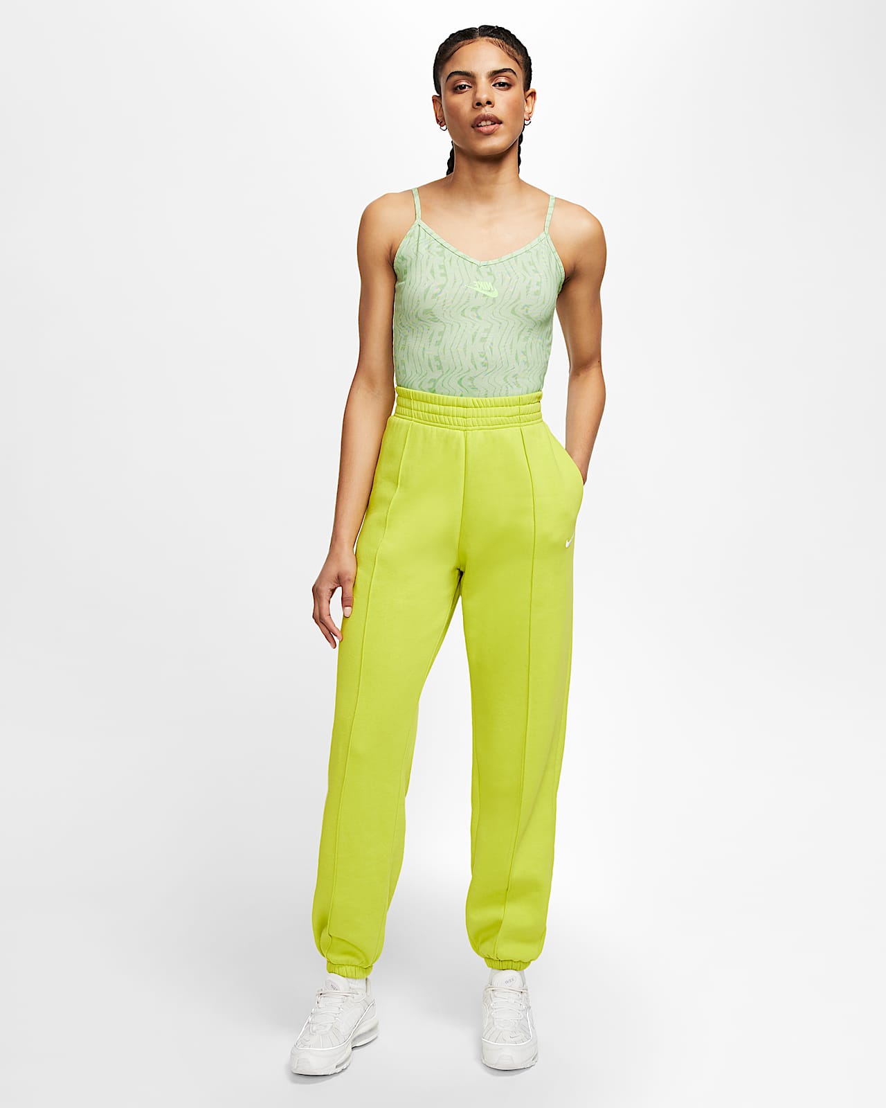 nike tuta donne giallo