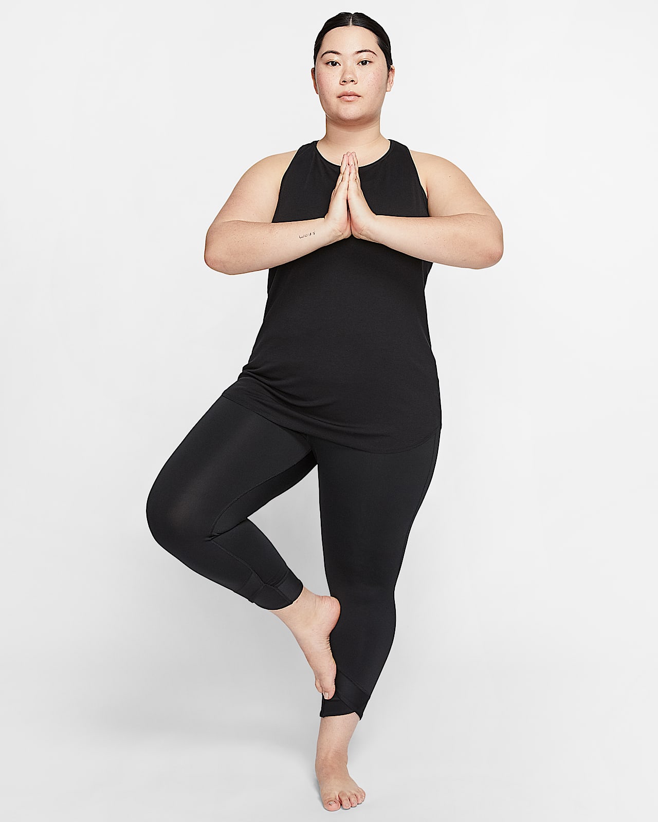 women's nike yoga ribbed short