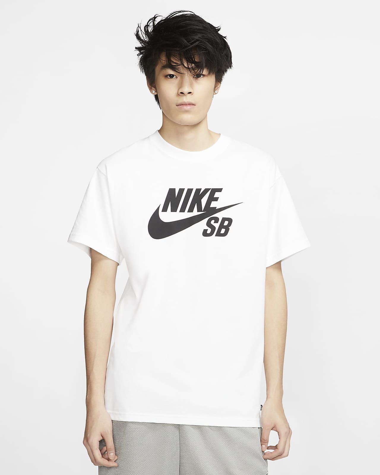 effektivt navneord hånd Nike SB Logo Skate T-Shirt. Nike ID