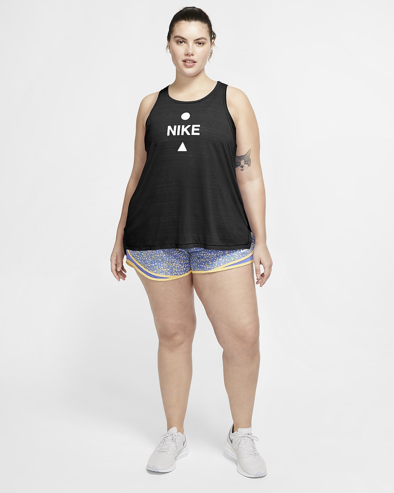 nike women's plus size tank tops