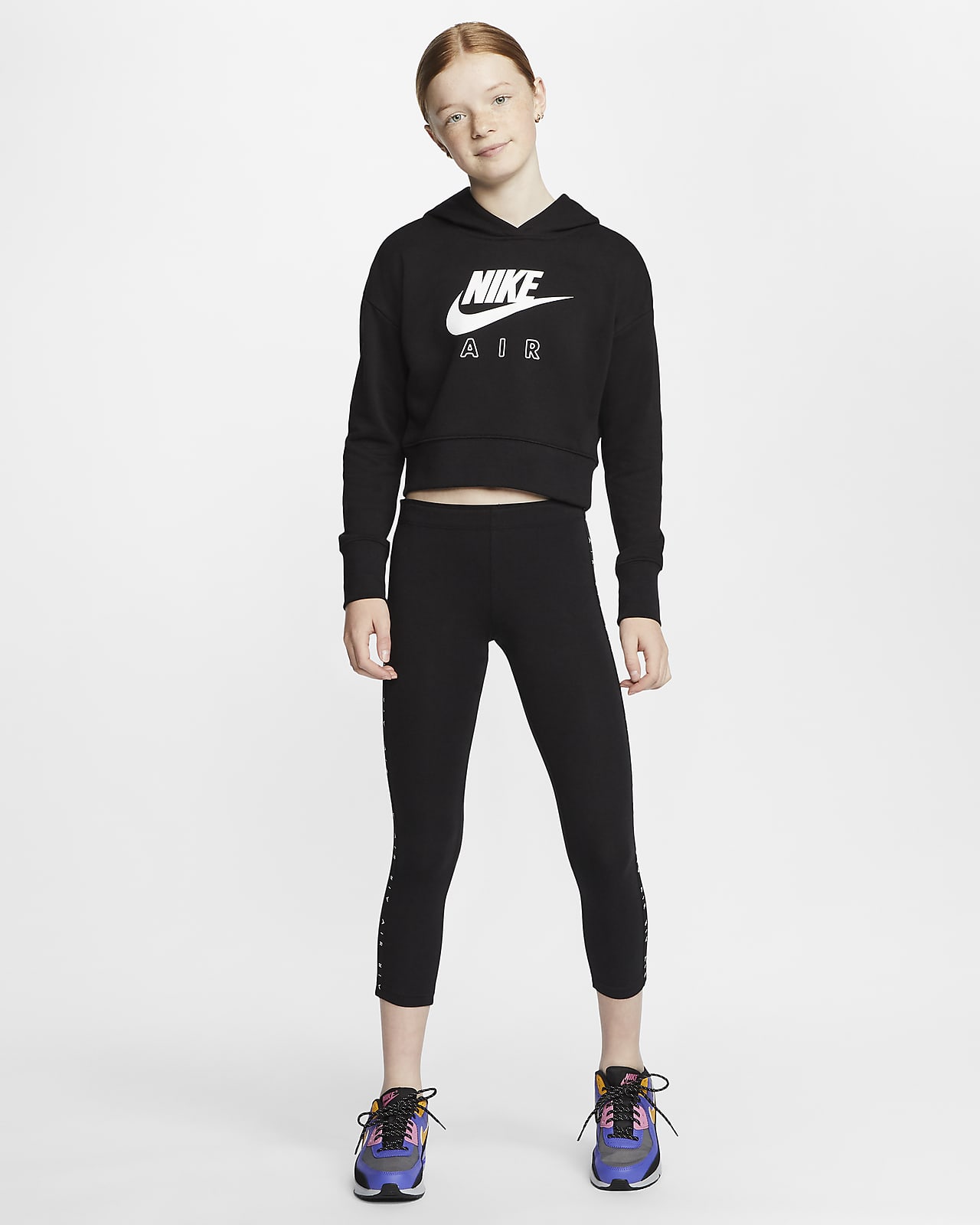 Cropped French Terry Hoodie. Nike CA