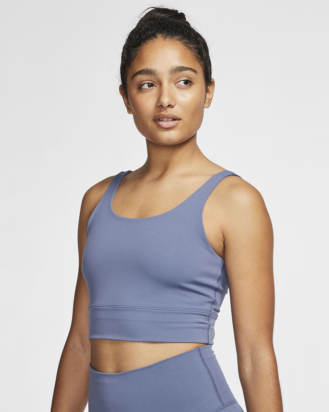 a tiempo gastar Personas mayores Top corto de Infinalon para mujer Nike Yoga Luxe. Nike.com