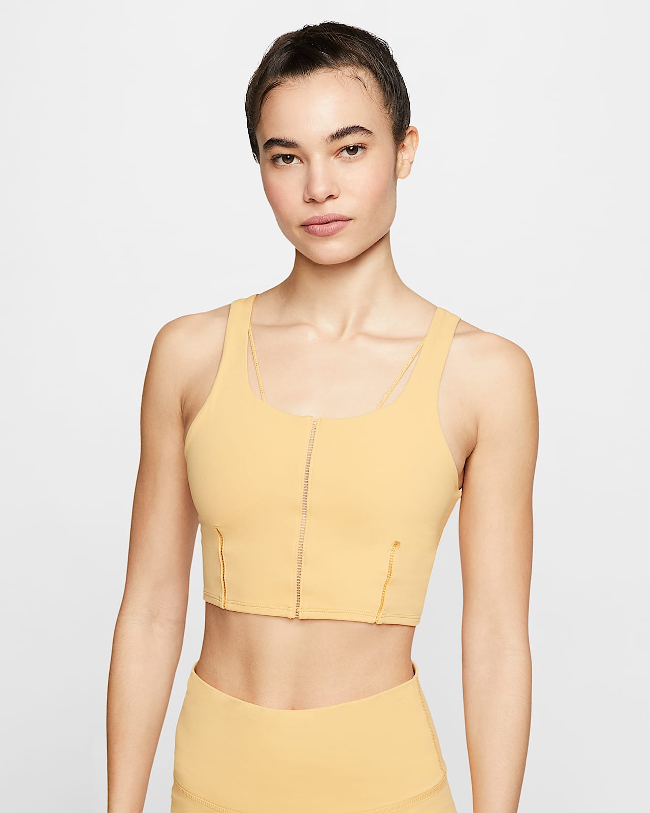 nike yoga luxe crop top