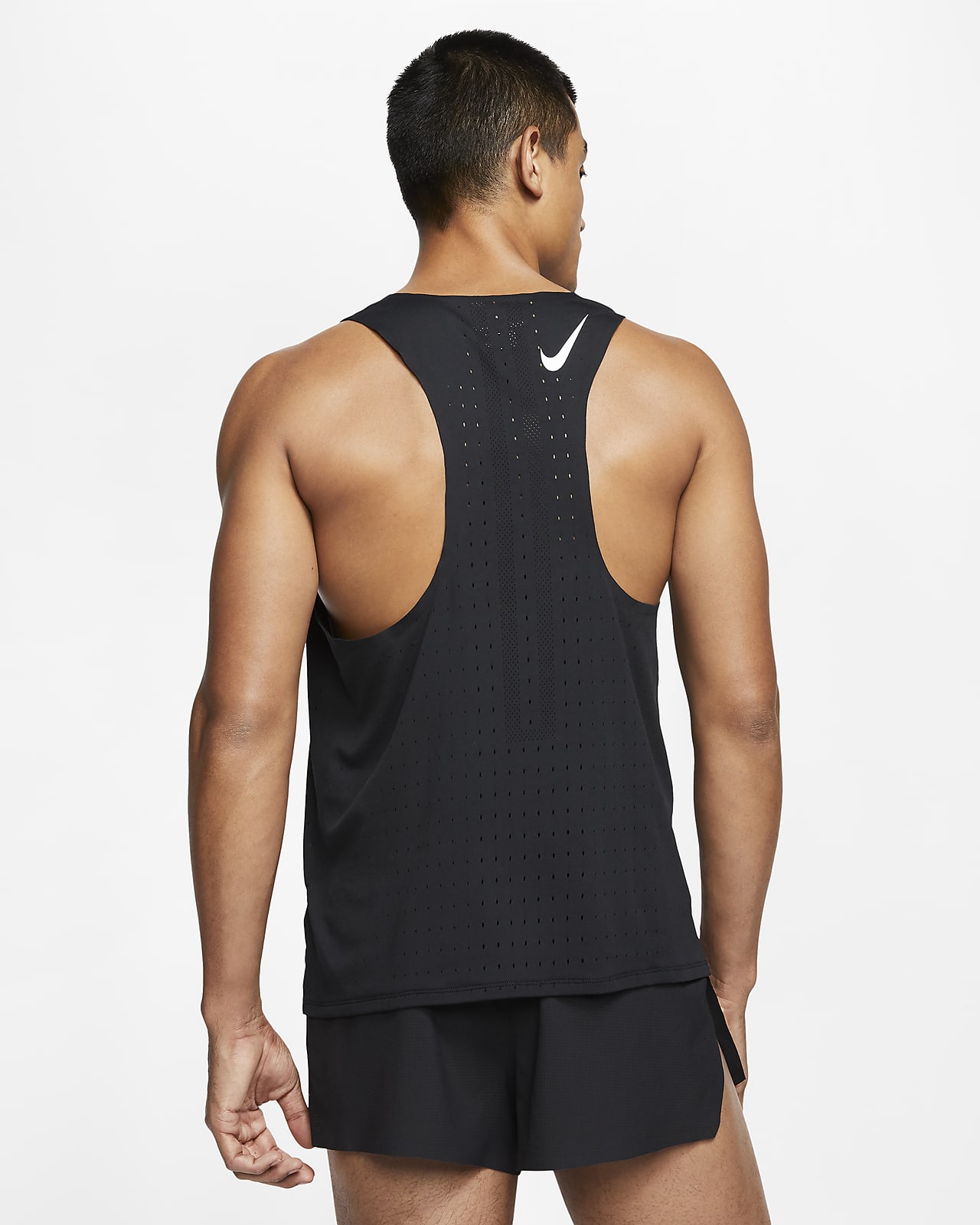 Camiseta sin mangas de running para hombre Nike AeroSwift. Nike.com