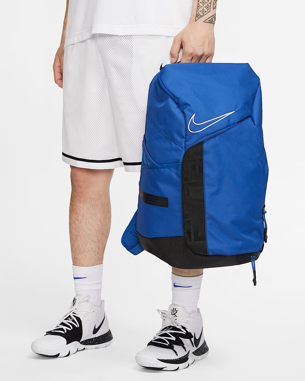 nike basketball backpack blue