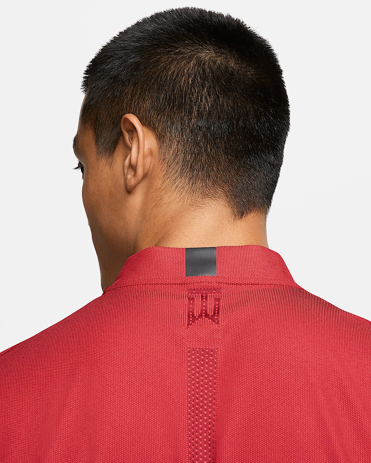 tiger woods red nike polo
