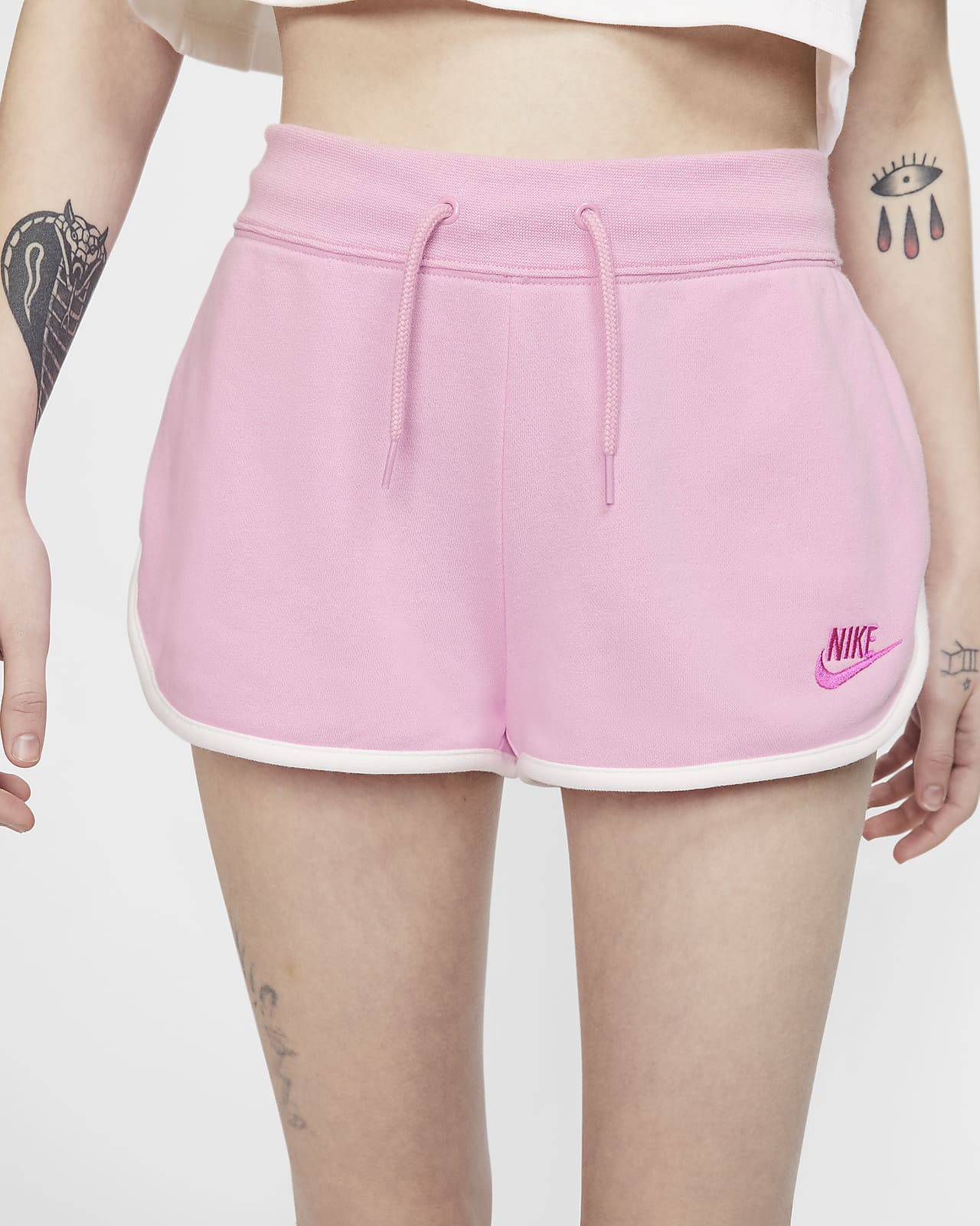women's nike sportswear fleece shorts