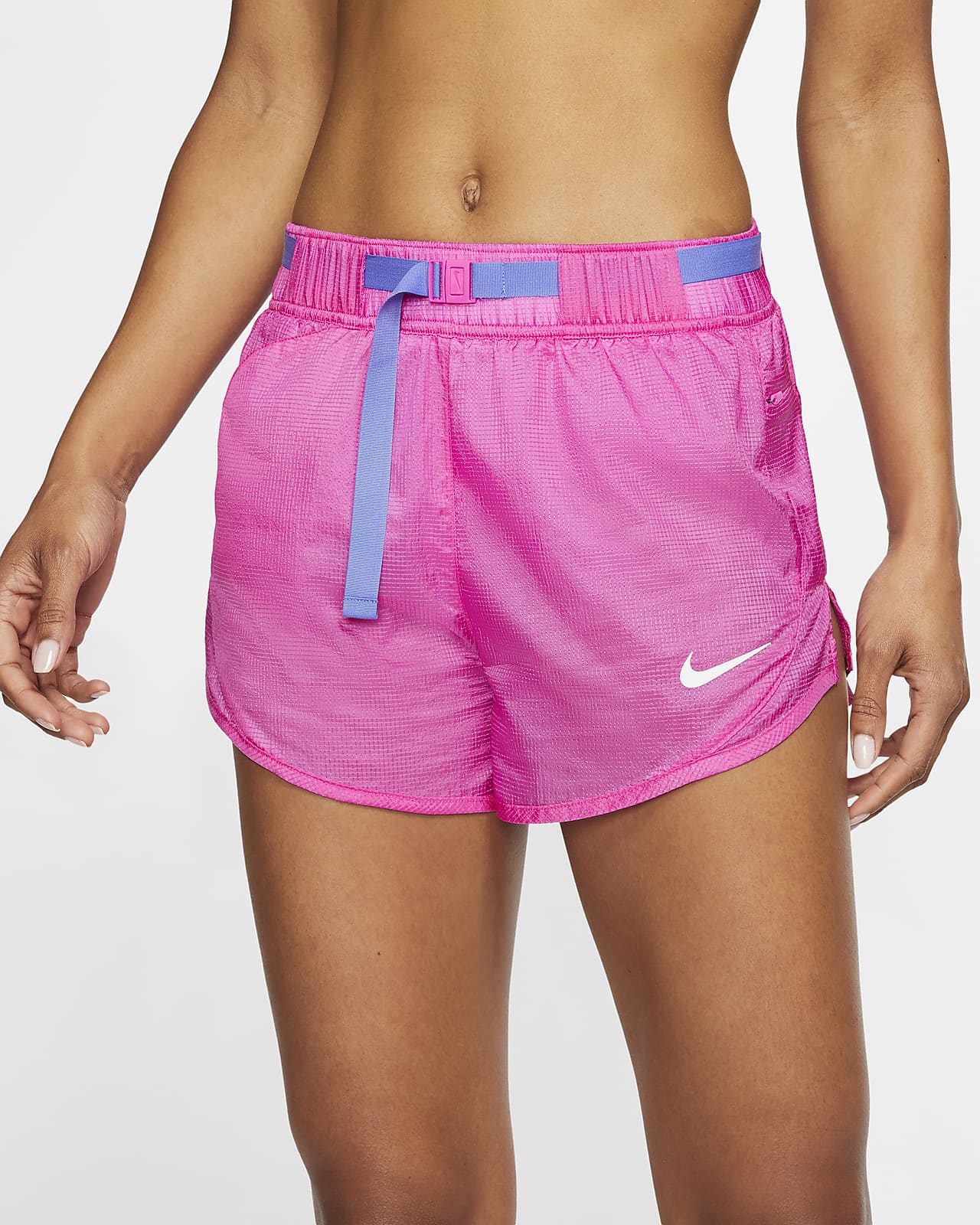 pink nike shorts women's