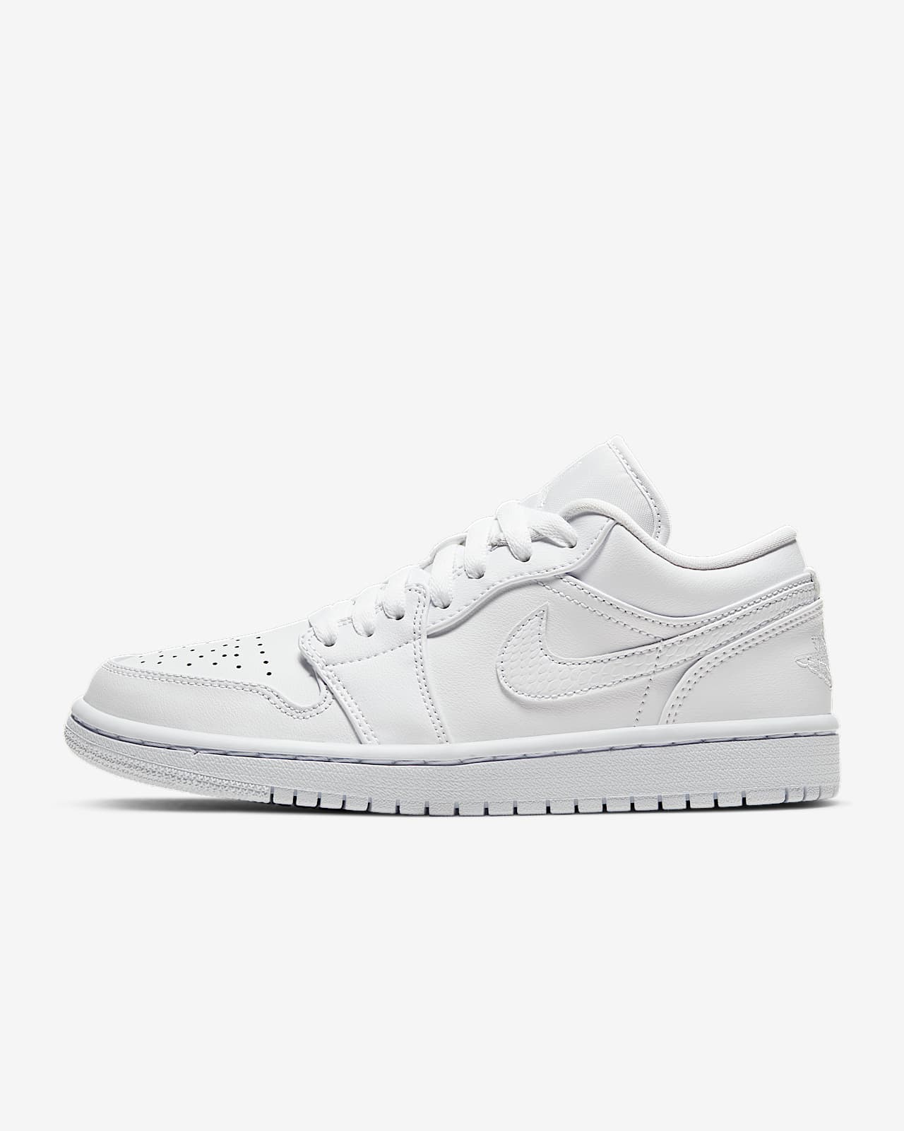 nike low jordan white