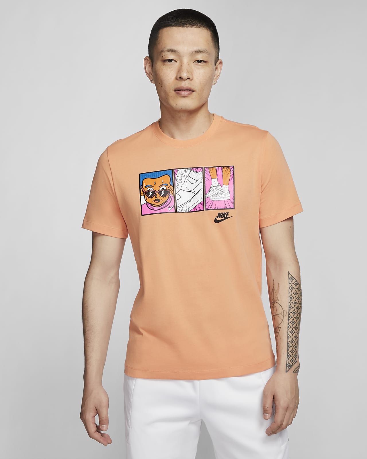 orange trance nike shirt