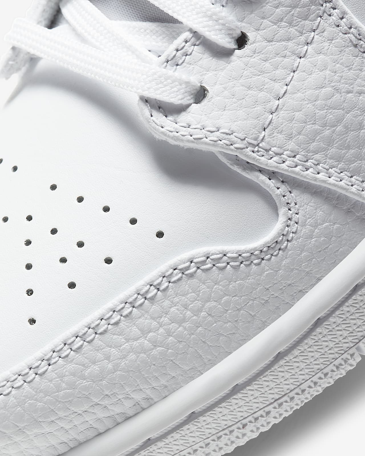 Chaussures et baskets homme Air Jordan 1 Low White/ White-Metallic Silver