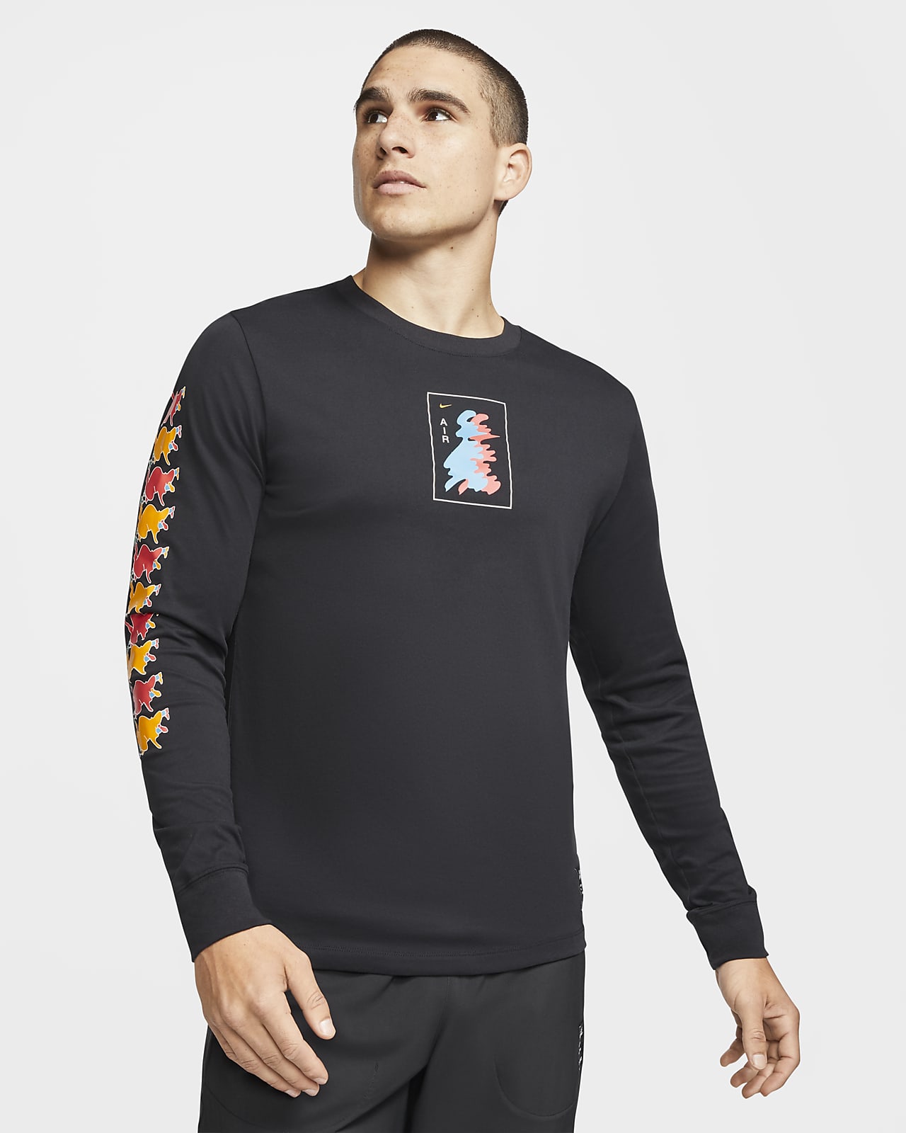 Long-Sleeve Running T-Shirt. Nike SG