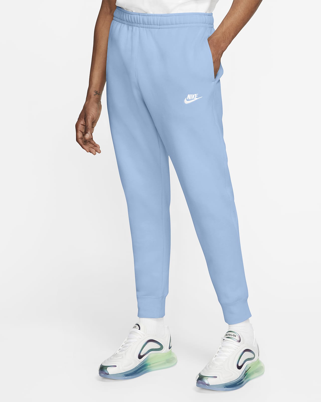 nike baby blue joggers