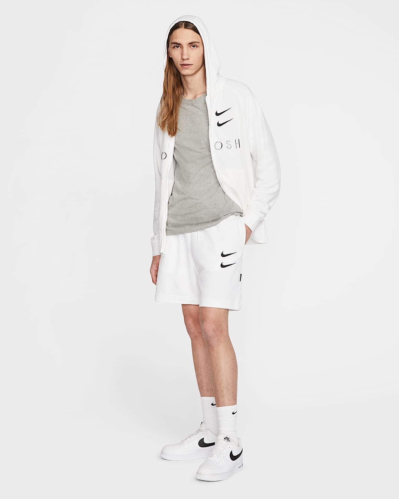 nike shorts white mens