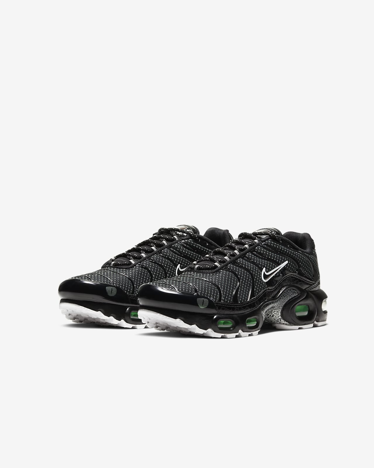 nike air max plus black kids