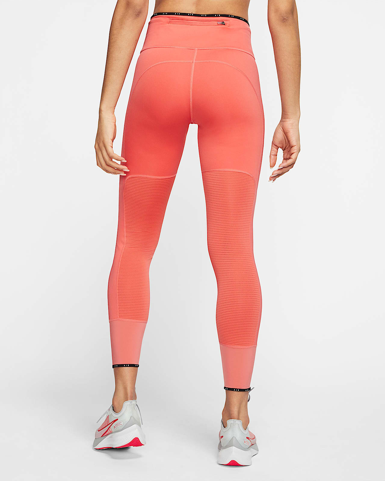 nike running leggings with ankle zip