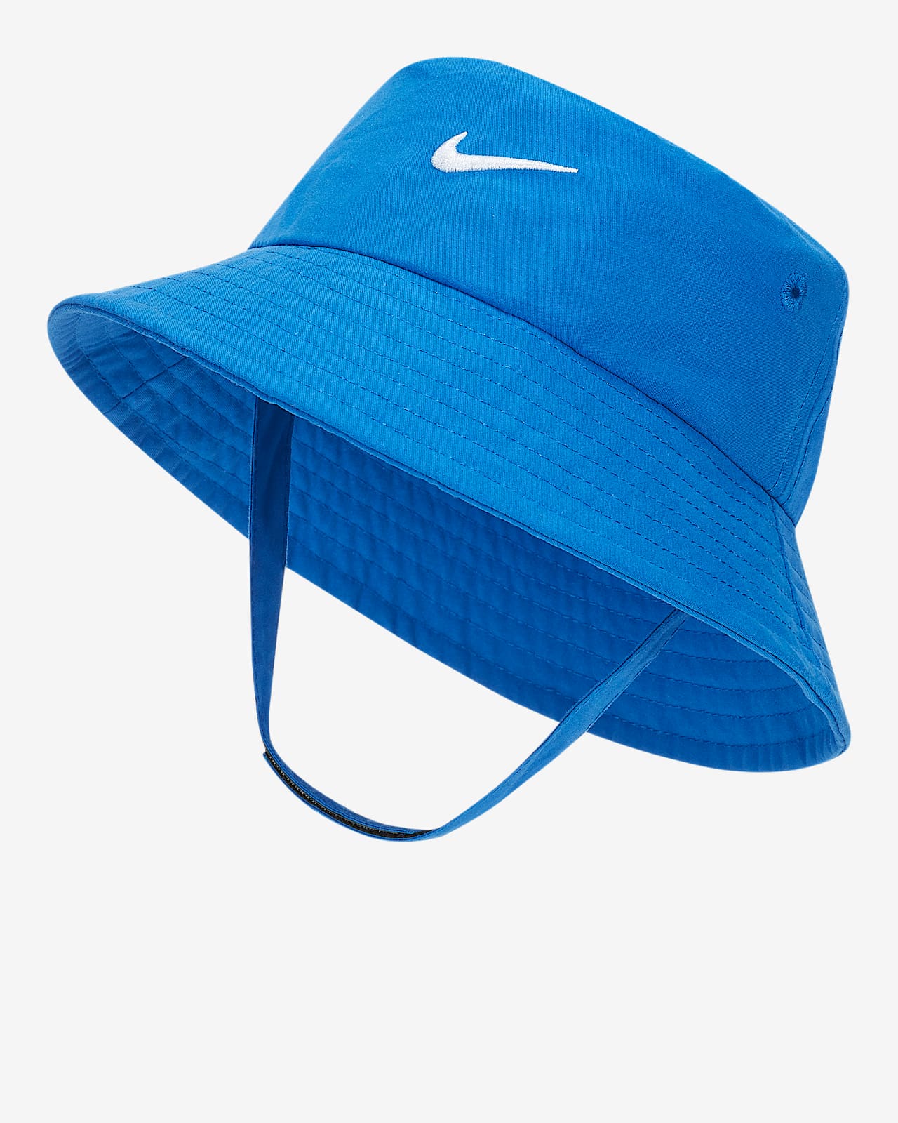 blue and yellow bucket hat