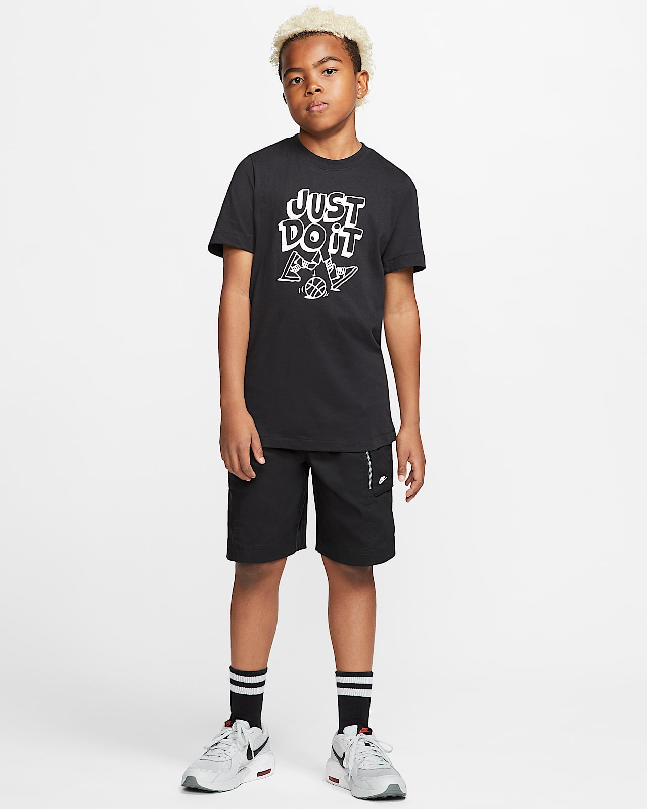 nike cargo shorts elastic waist