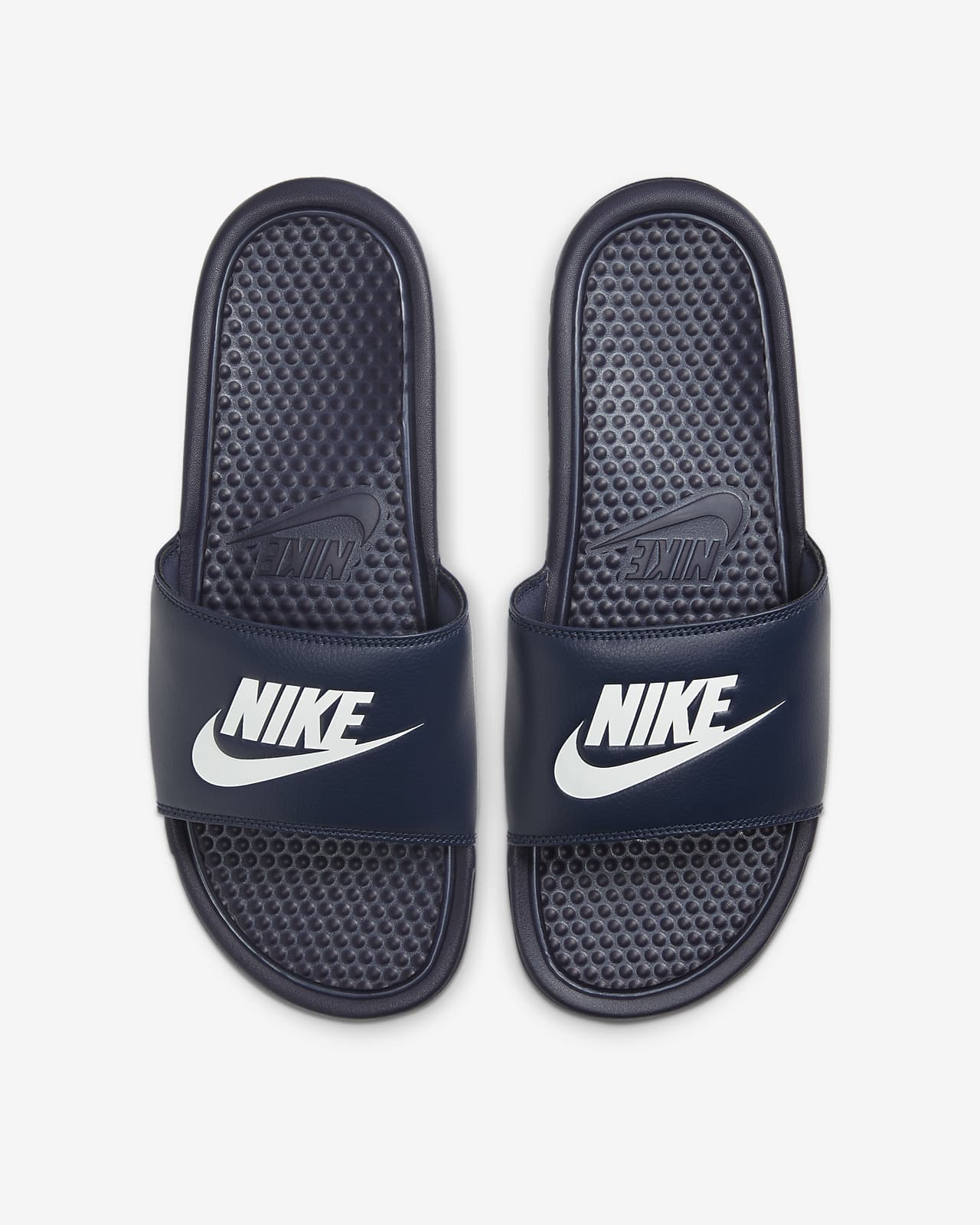 Nike Men's Benassi JDI Slide Sandals Black