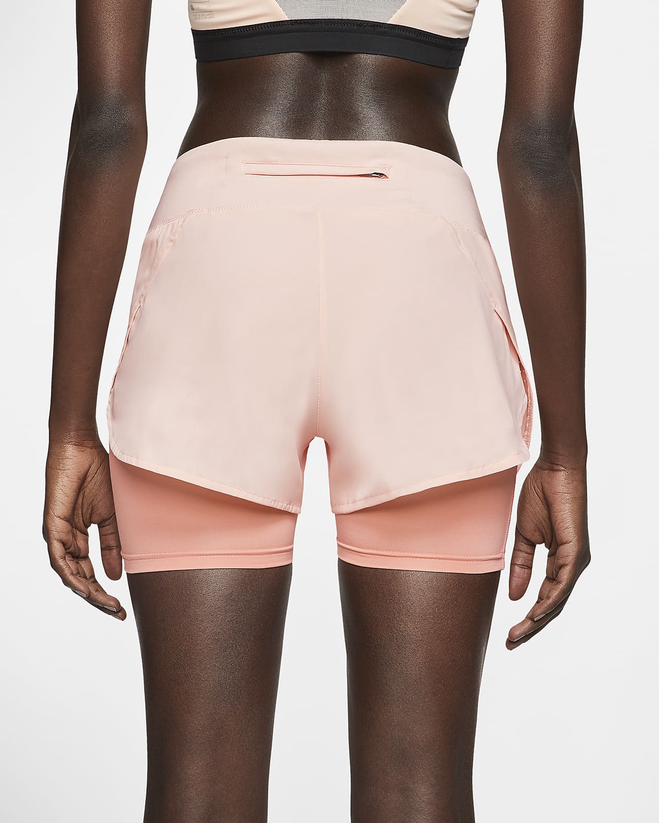 nike eclipse shorts pink