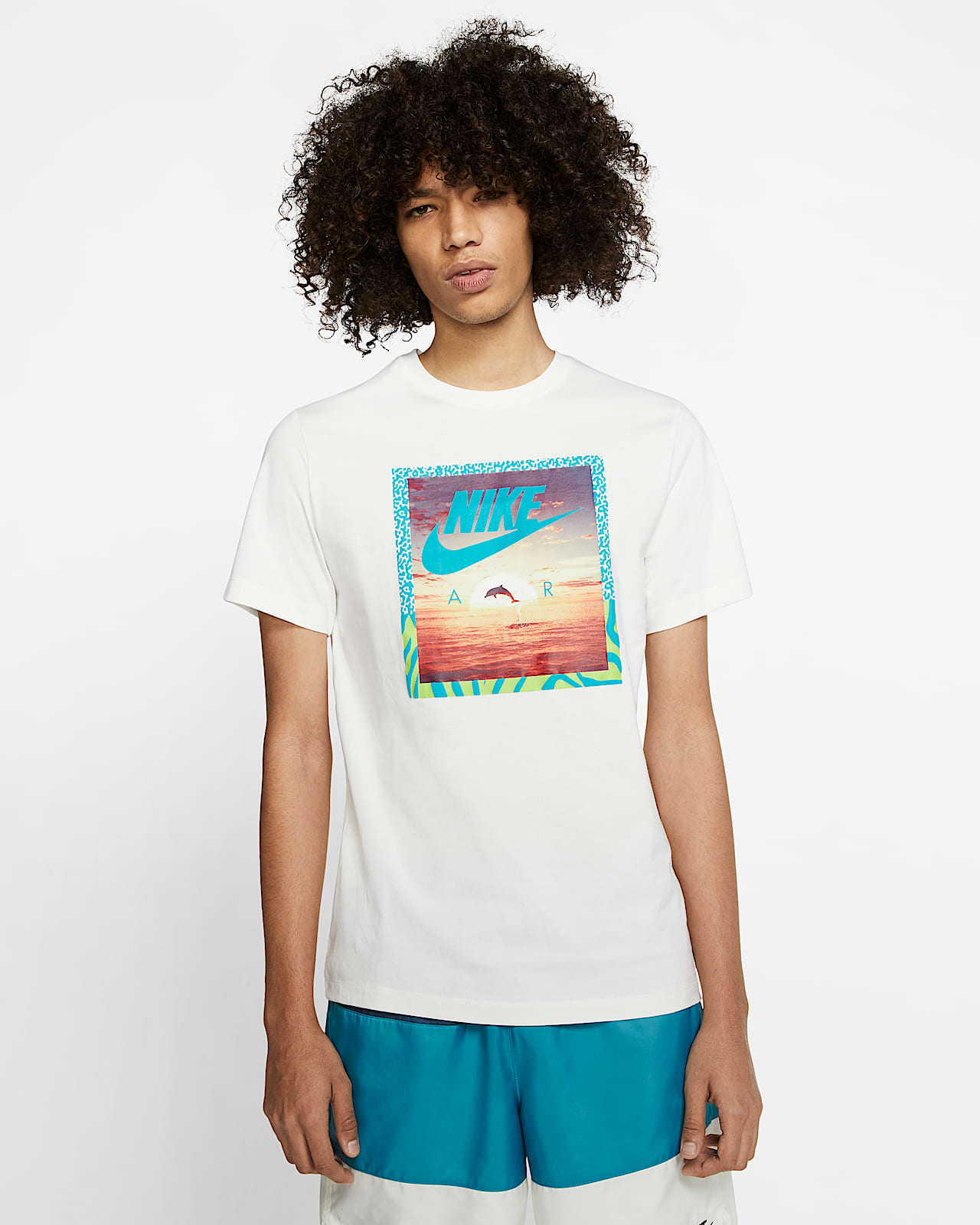 pink and white nike shirt mens