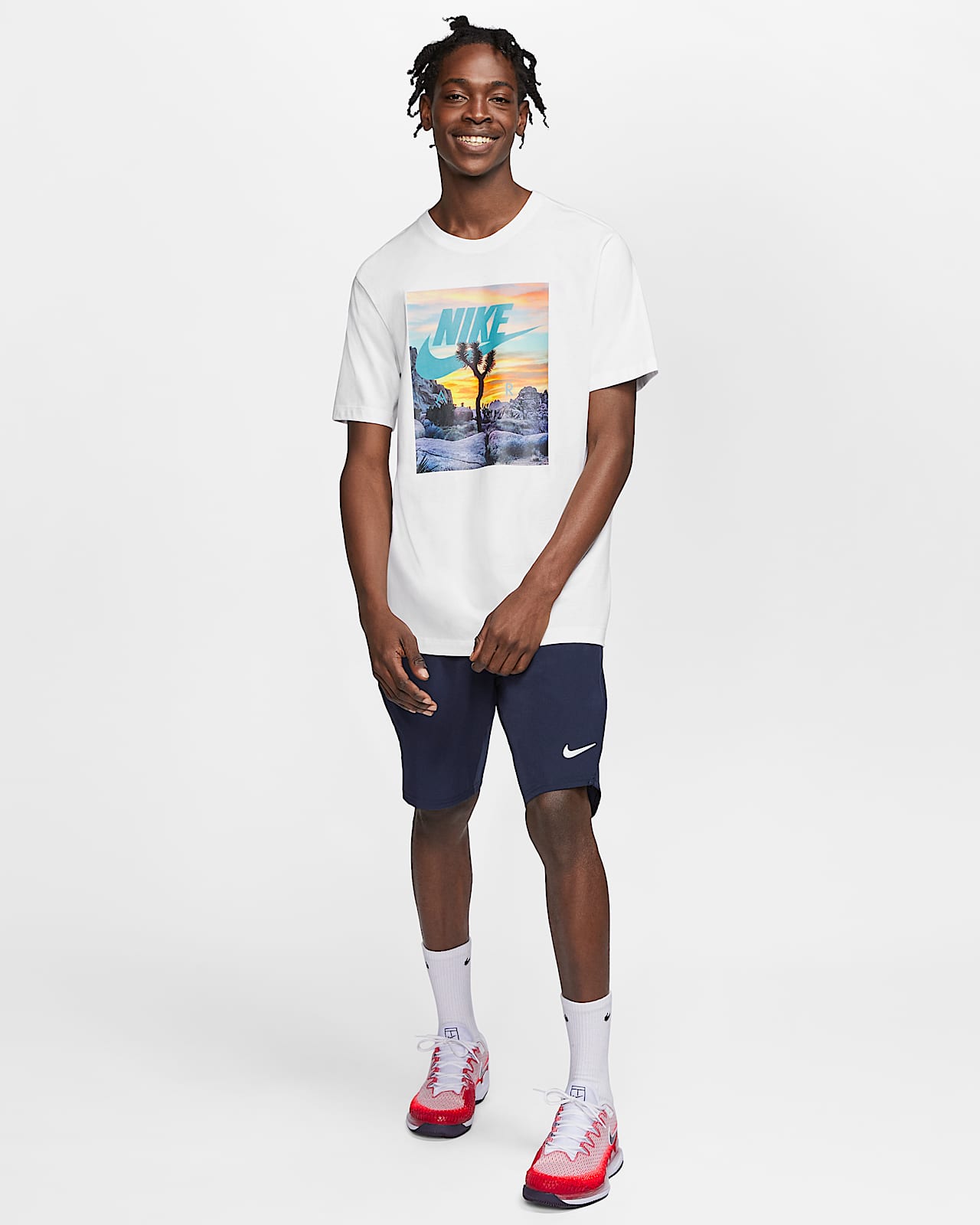 mens nike shorts and t shirt