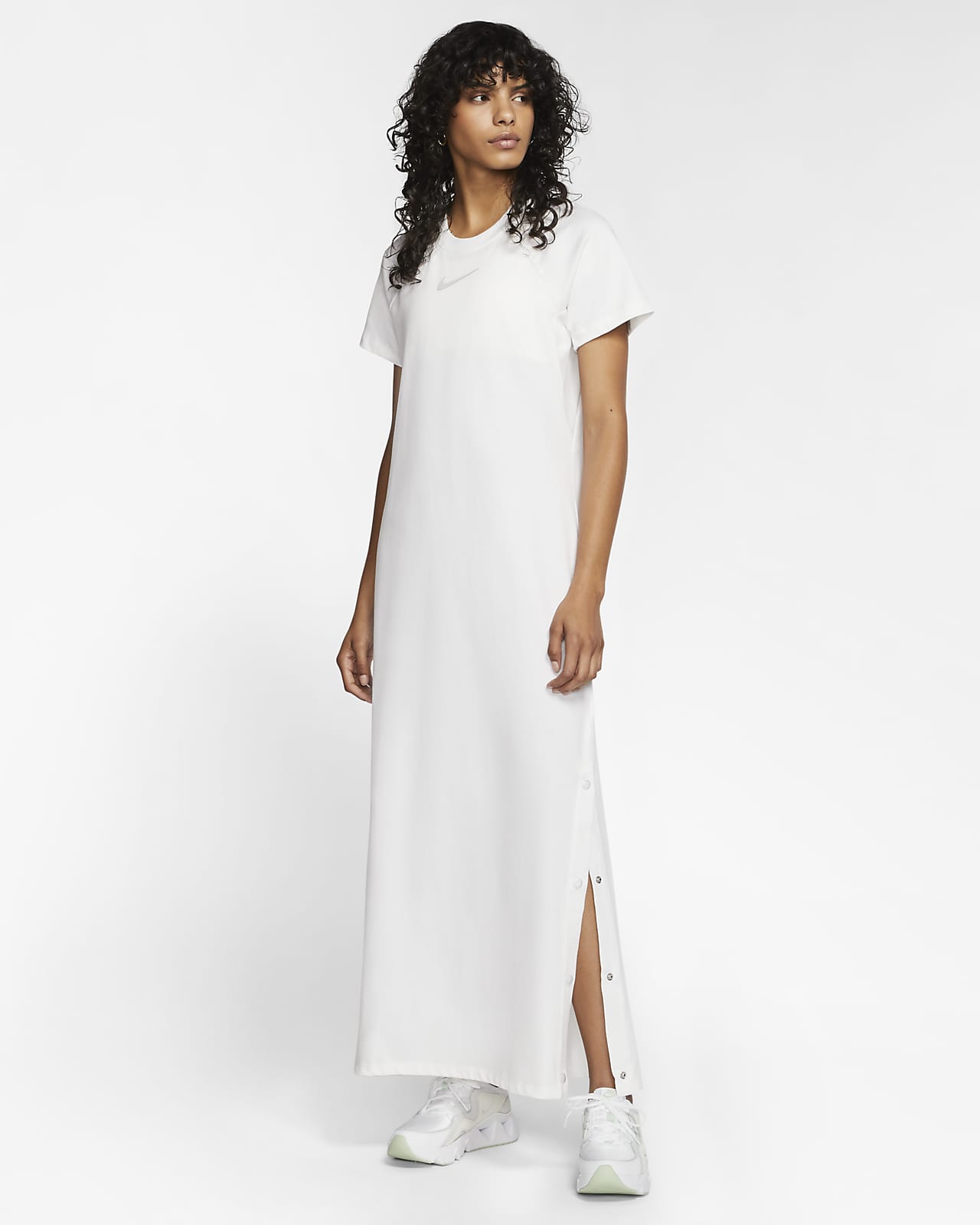 nike white dress