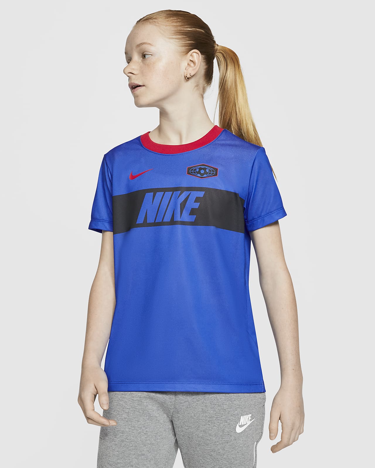 girls dri fit shirt