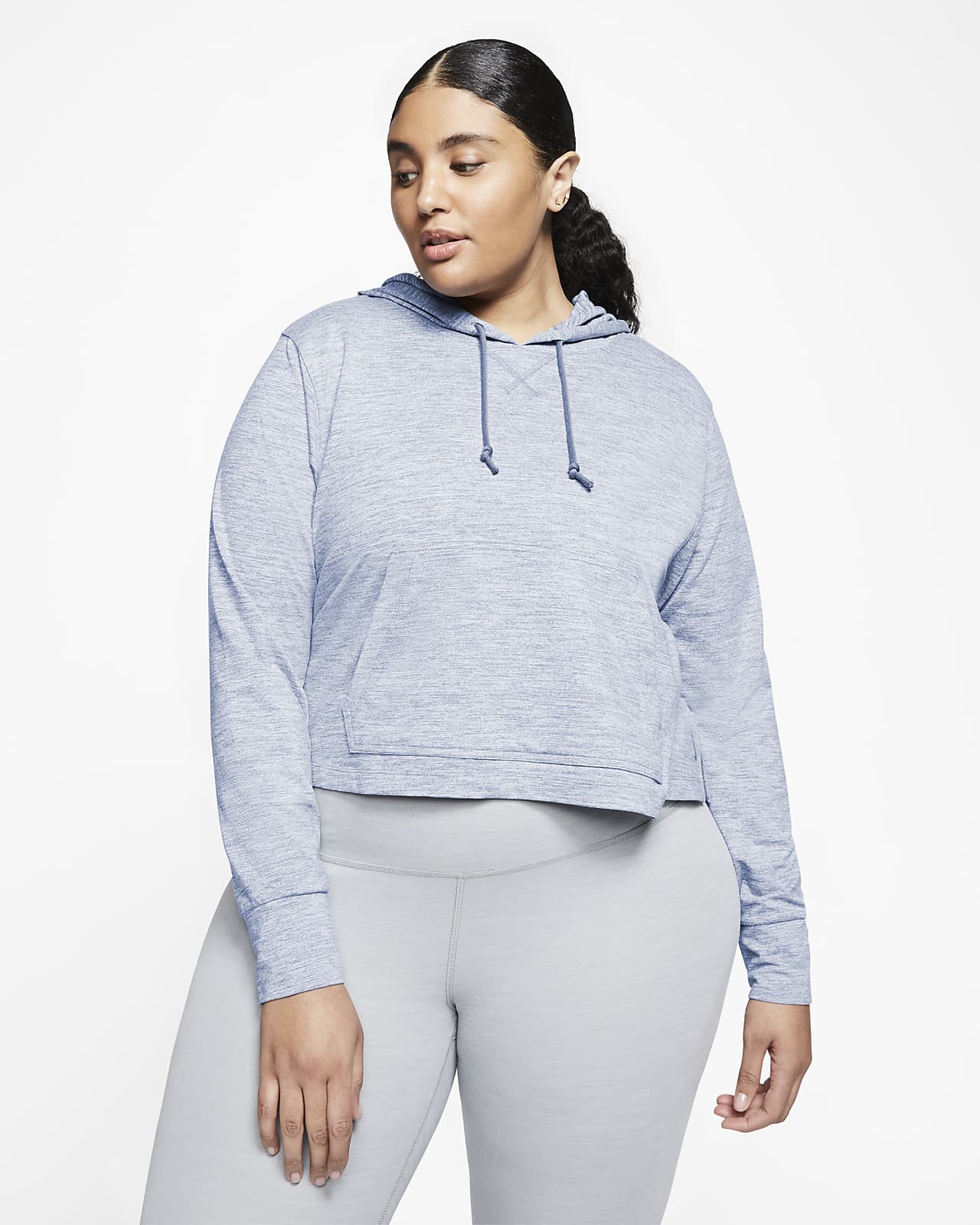 Nike Yoga Women's Cropped Hoodie (Plus 